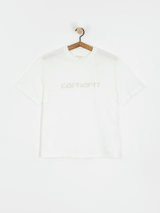 T-shirt Carhartt WIP Rivet Script Wmn (white/silver)