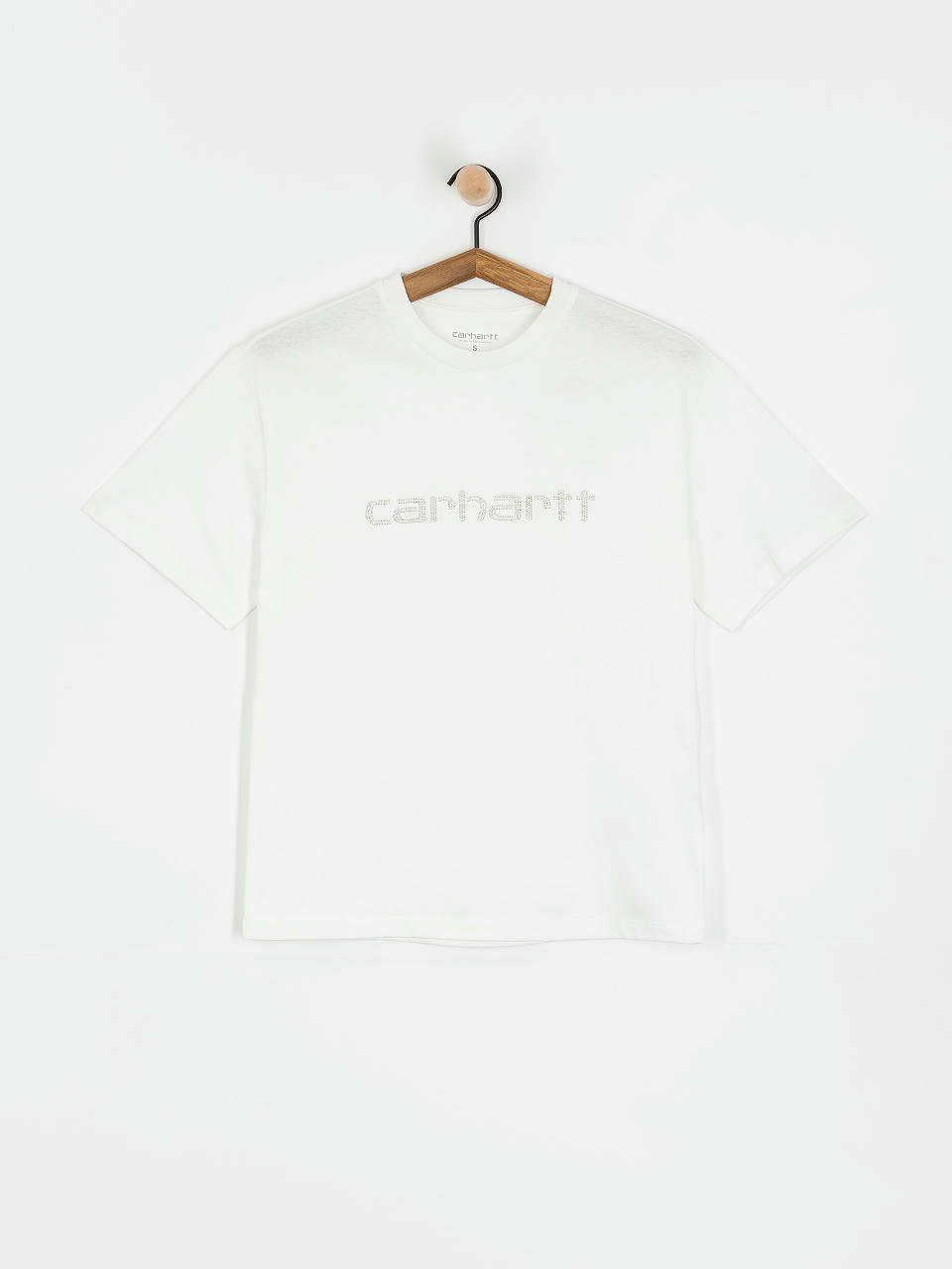 T-shirt Carhartt WIP Rivet Script Wmn (white/silver)