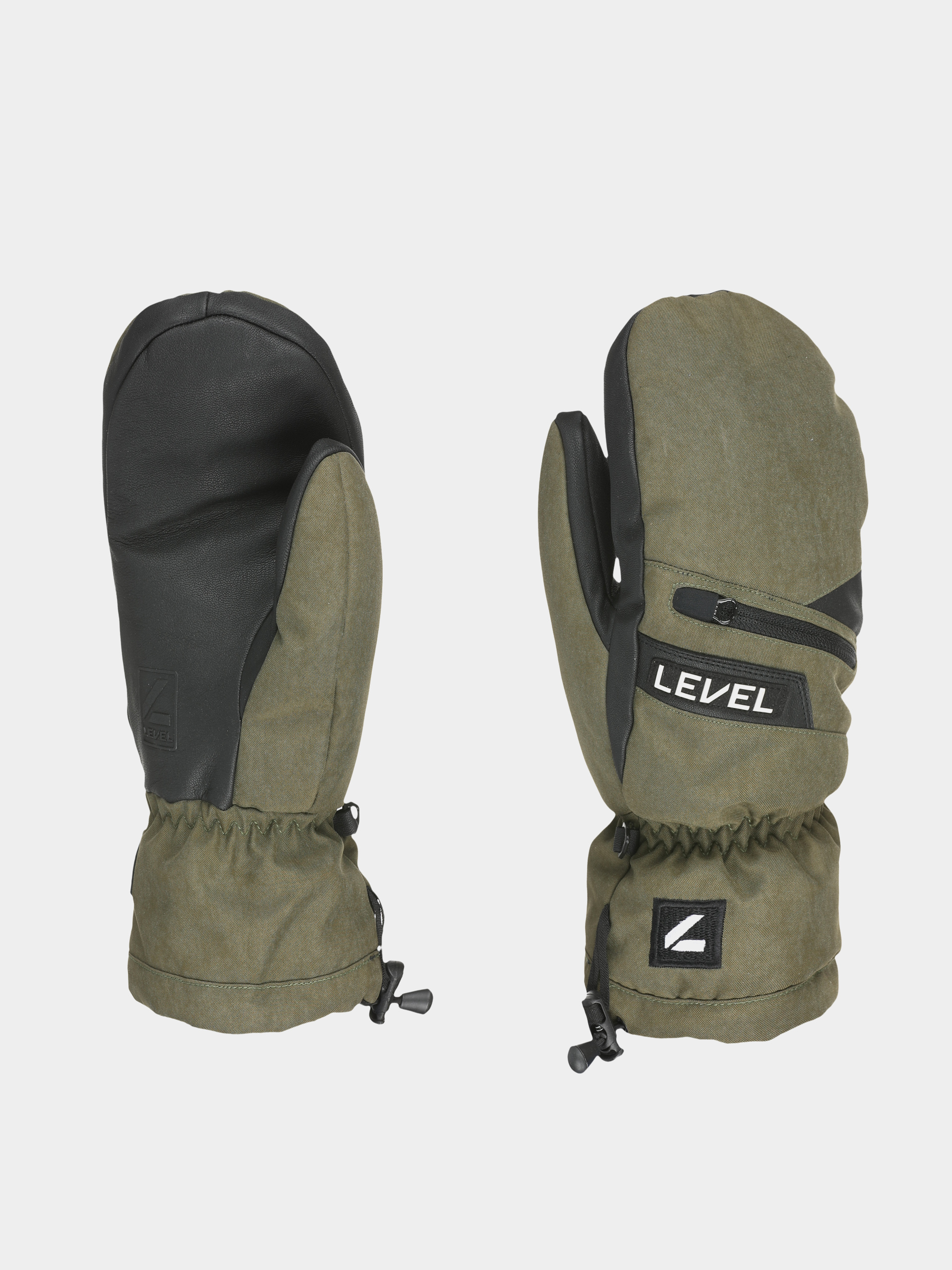 Ru0119kawice Level Switchback Mitt (olive green)