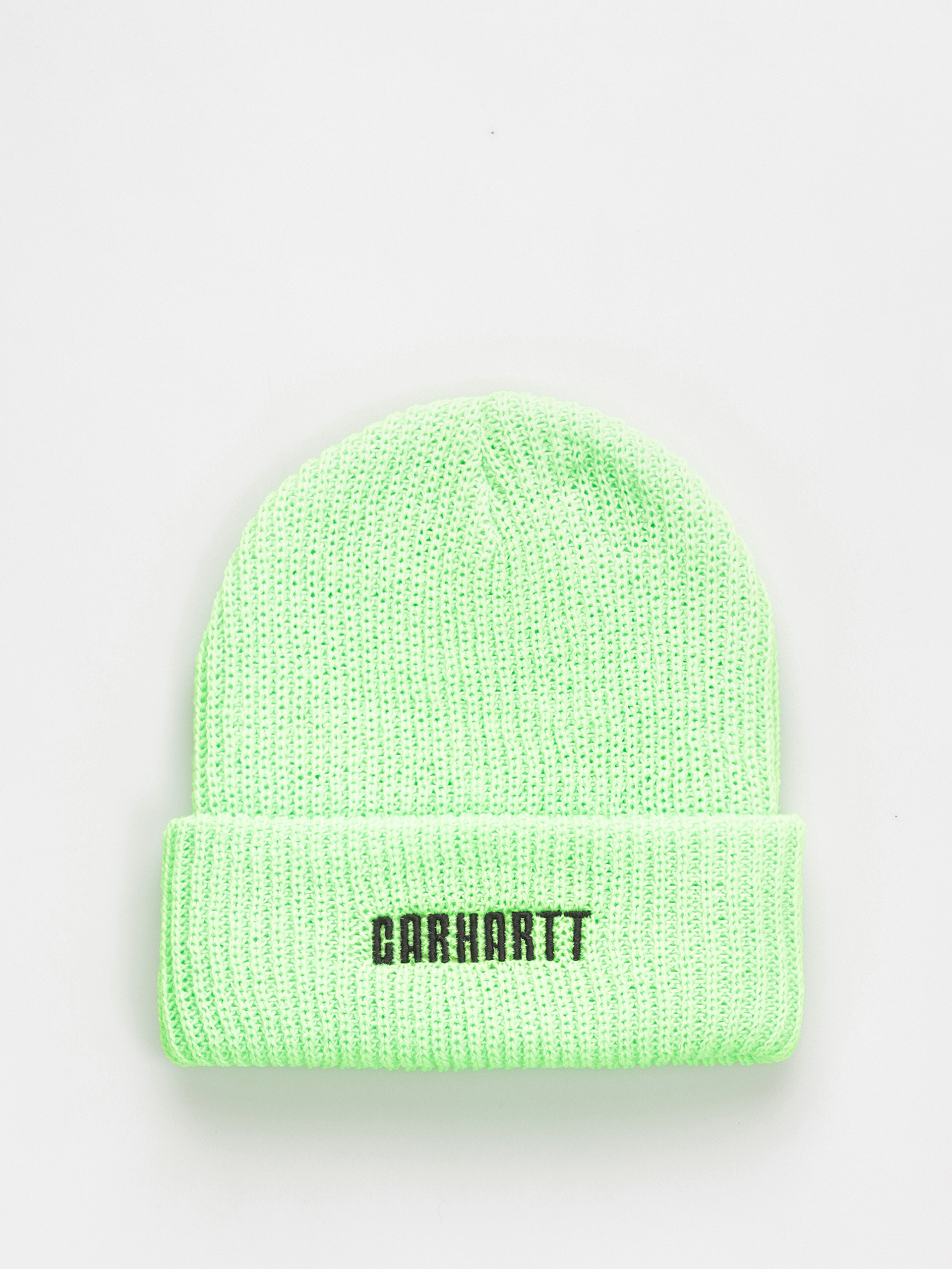 Czapka zimowa Carhartt WIP Industry (lumo green/black)