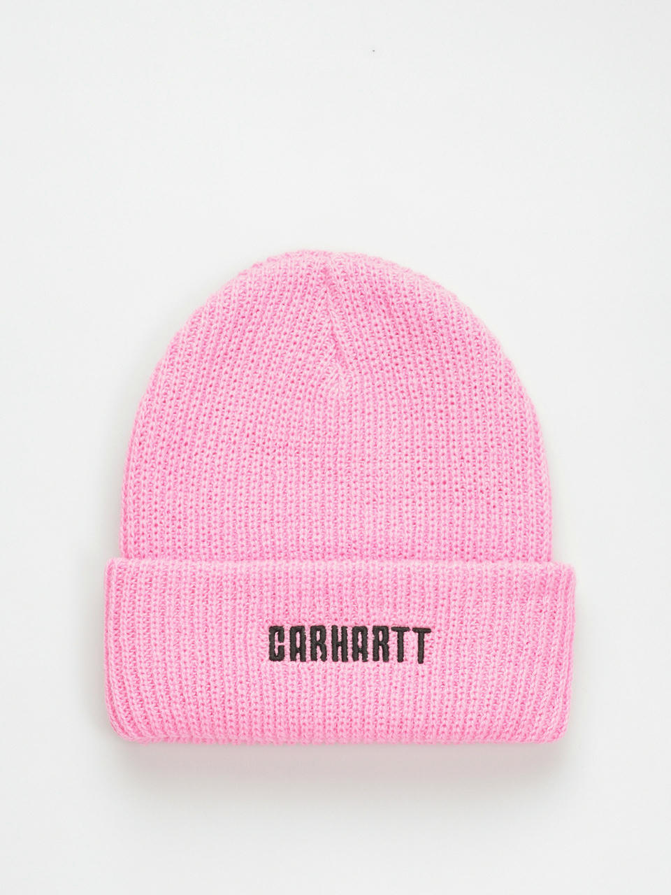 Czapka zimowa Carhartt WIP Industry (lumo pink/black)