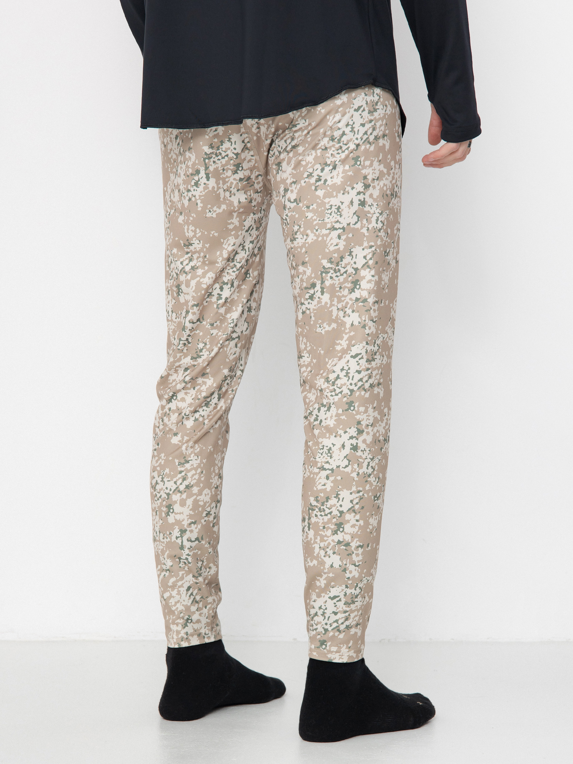 Męskie Legginsy aktywne Burton Midweight (snowfall camo)