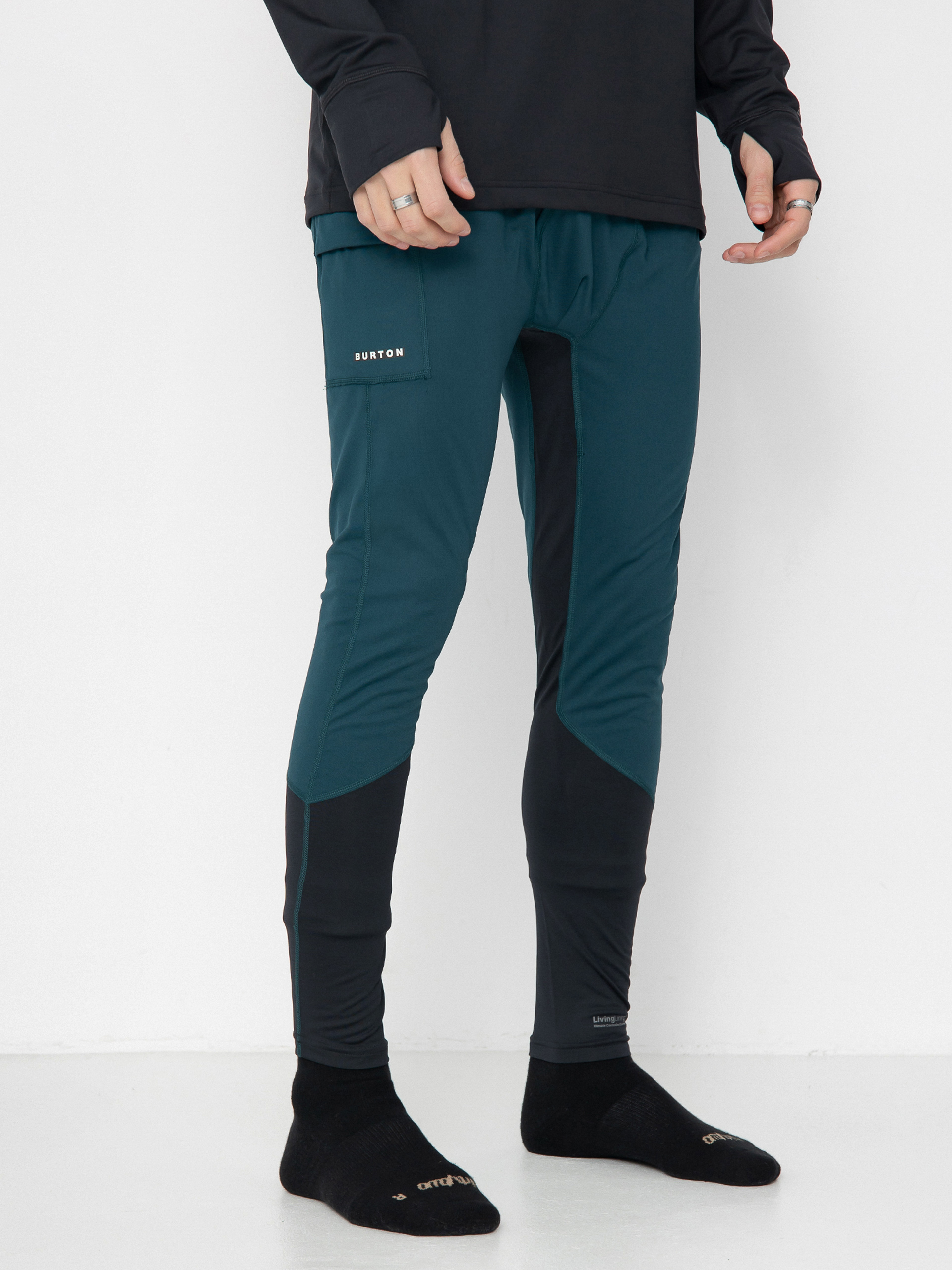 Męskie Legginsy aktywne Burton Midweight X (deep emerald)