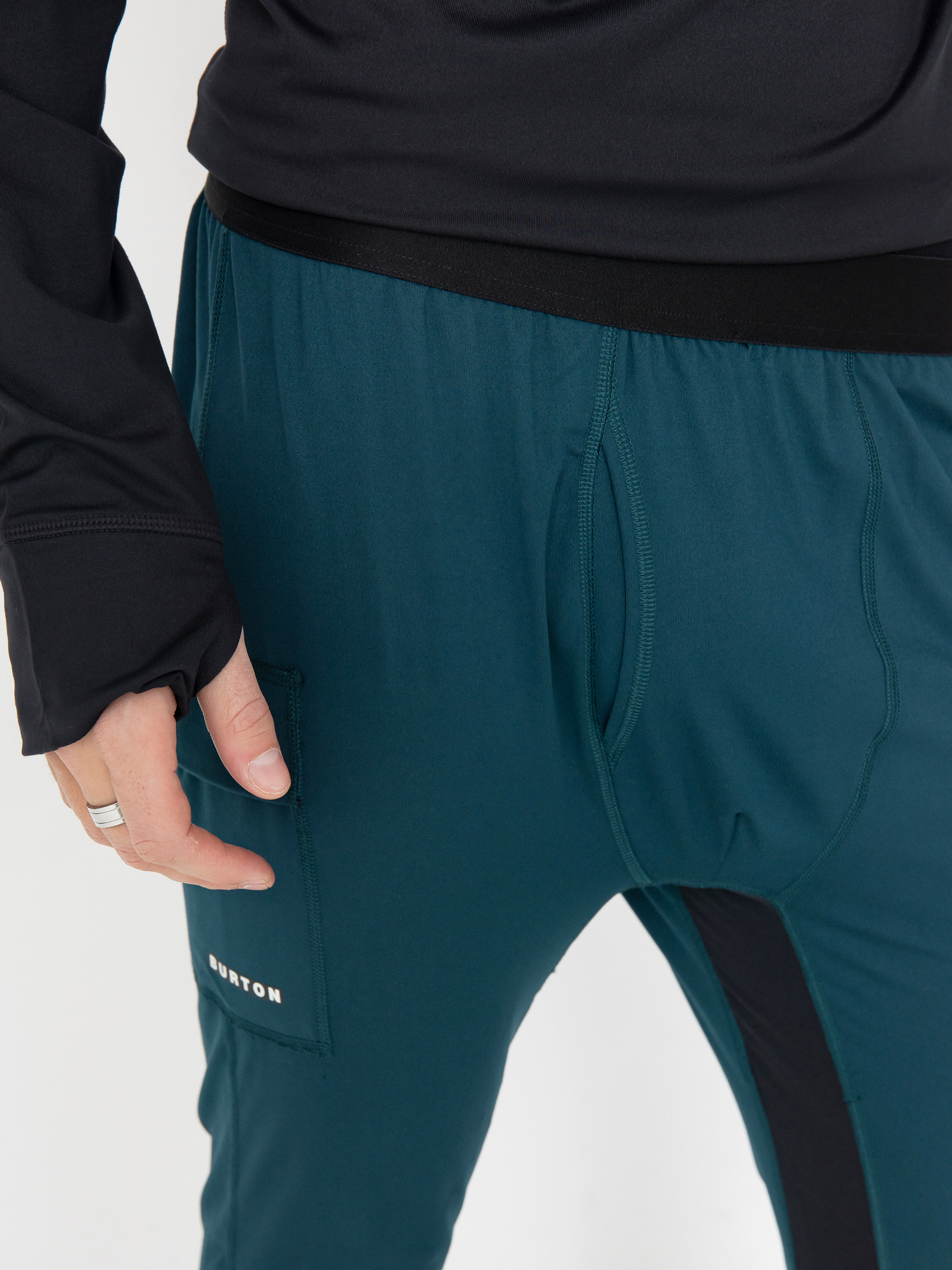 Męskie Legginsy aktywne Burton Midweight X (deep emerald)