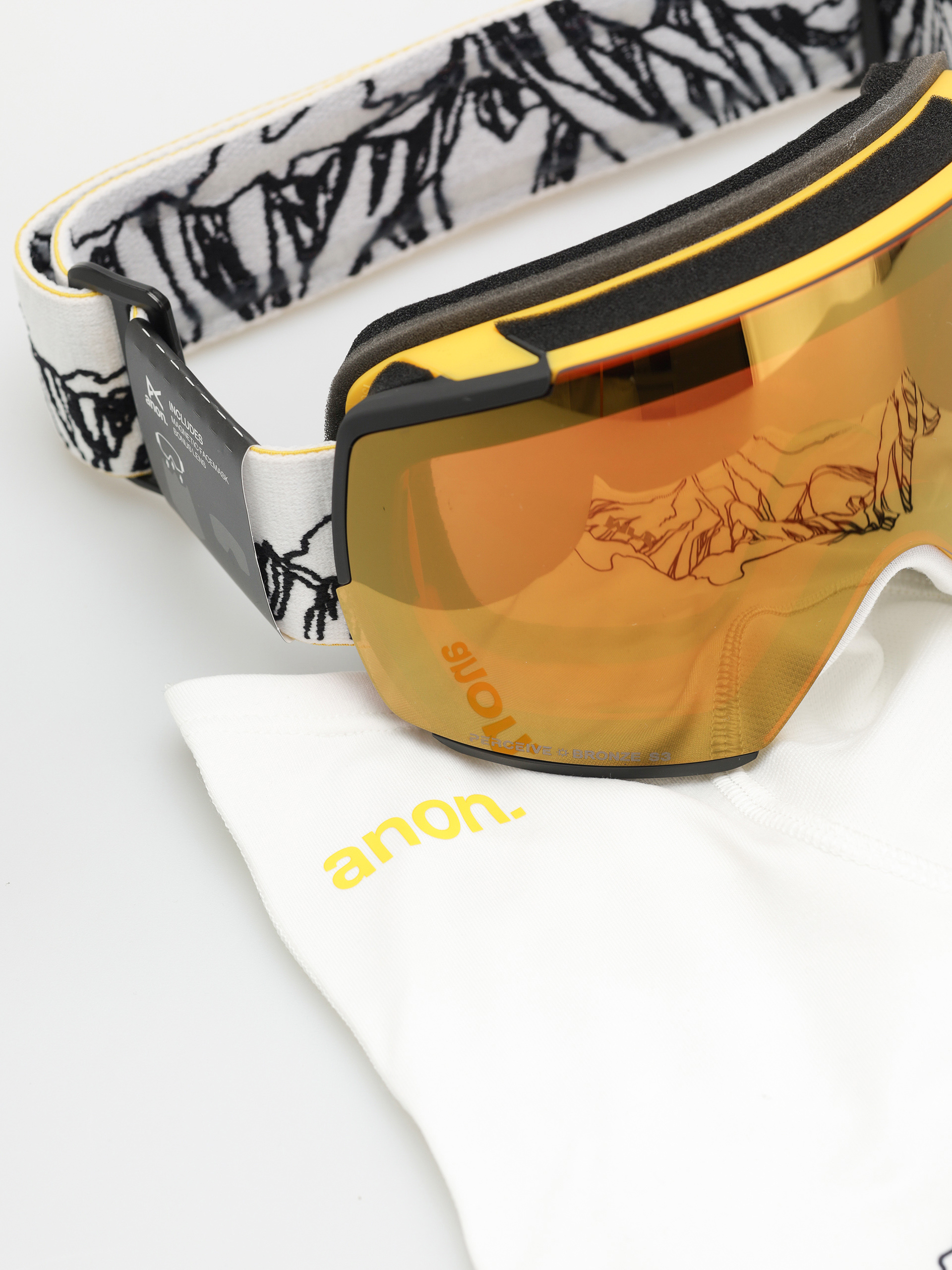 Gogle Anon M5 (jumbo/perceive sunny bronze/perceive cloudy burst)