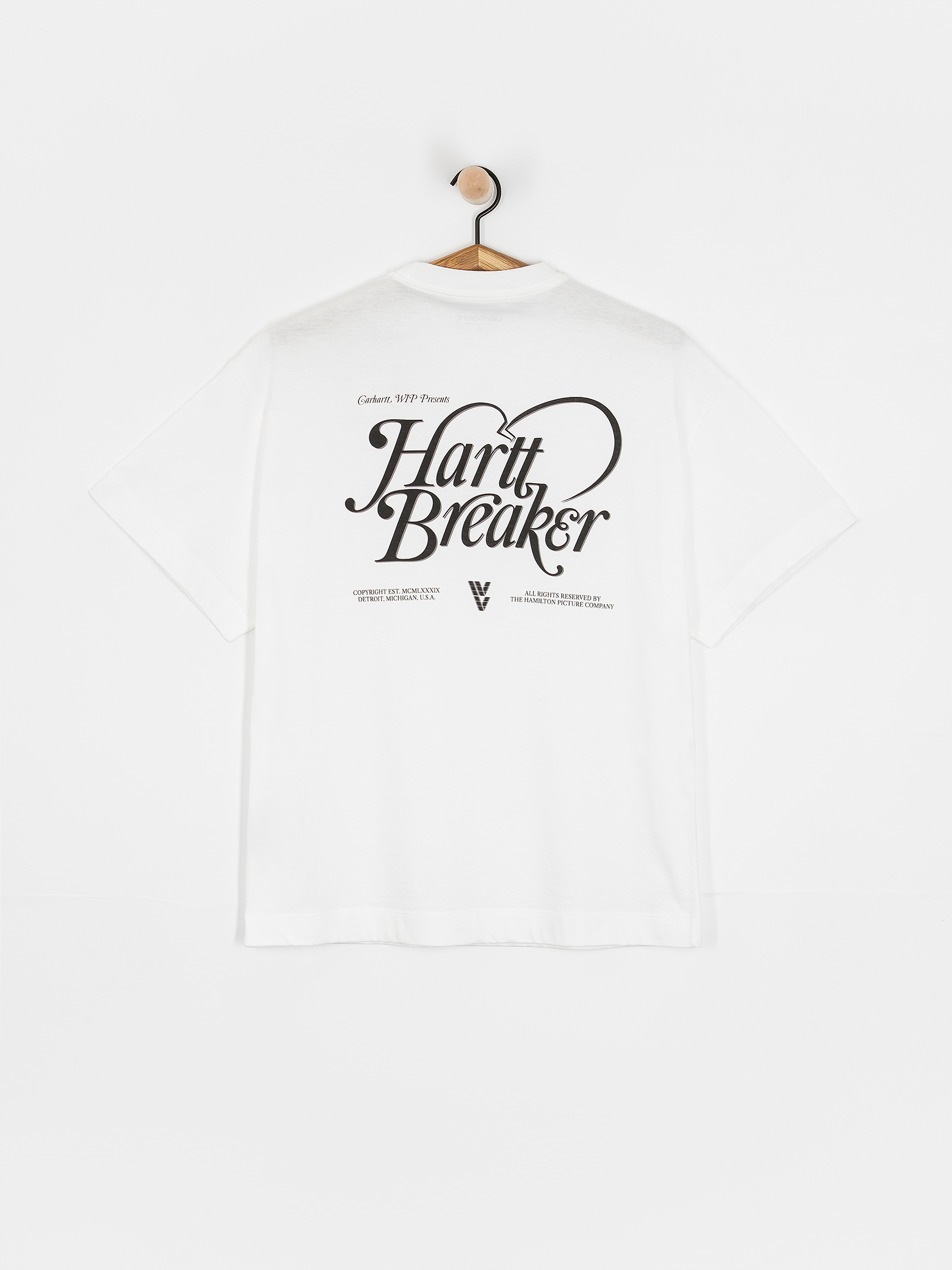 T-shirt Carhartt WIP Harttbreaker Wmn (white)