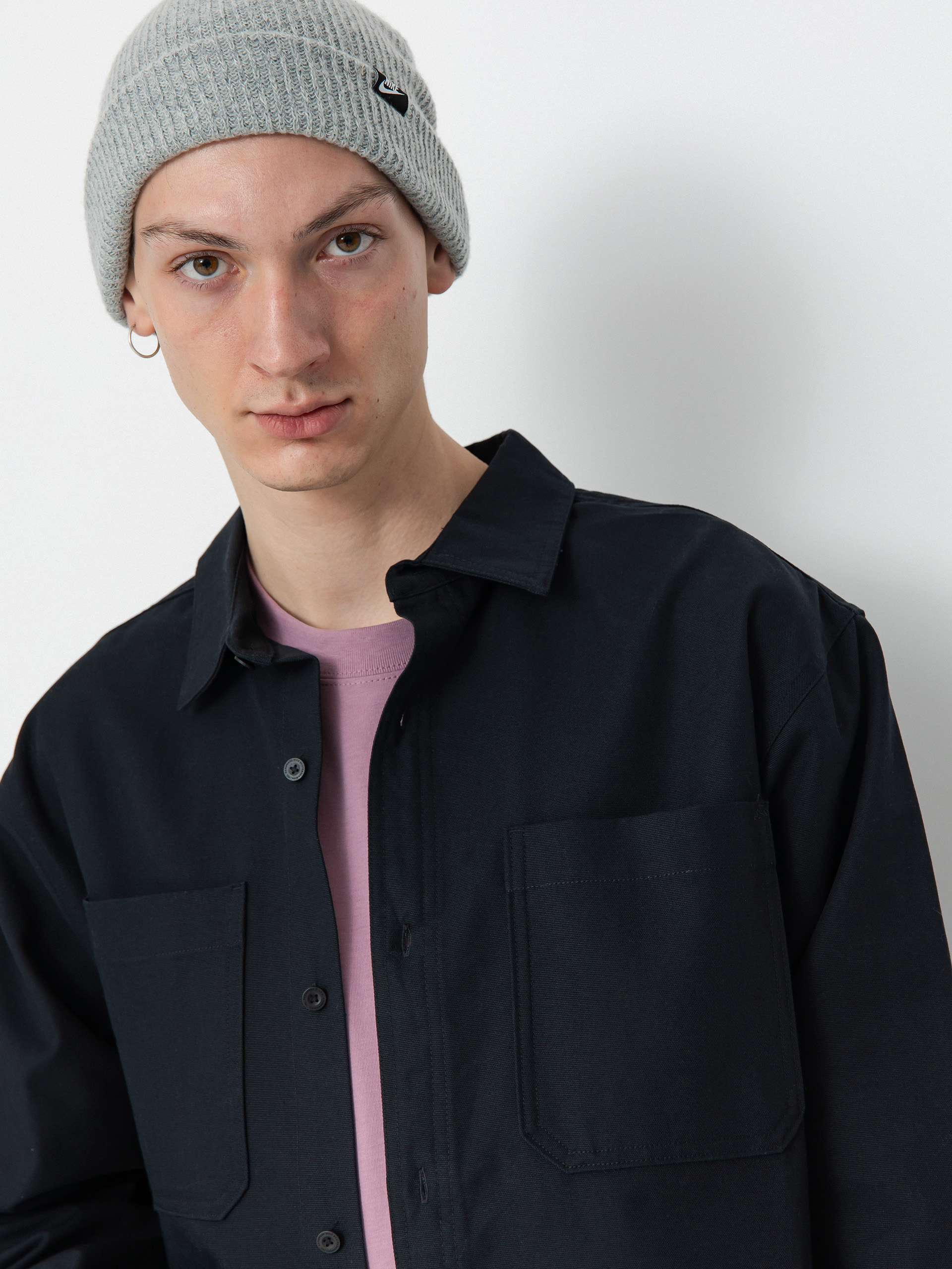 Koszula Nike SB Essential Woven (black/white)