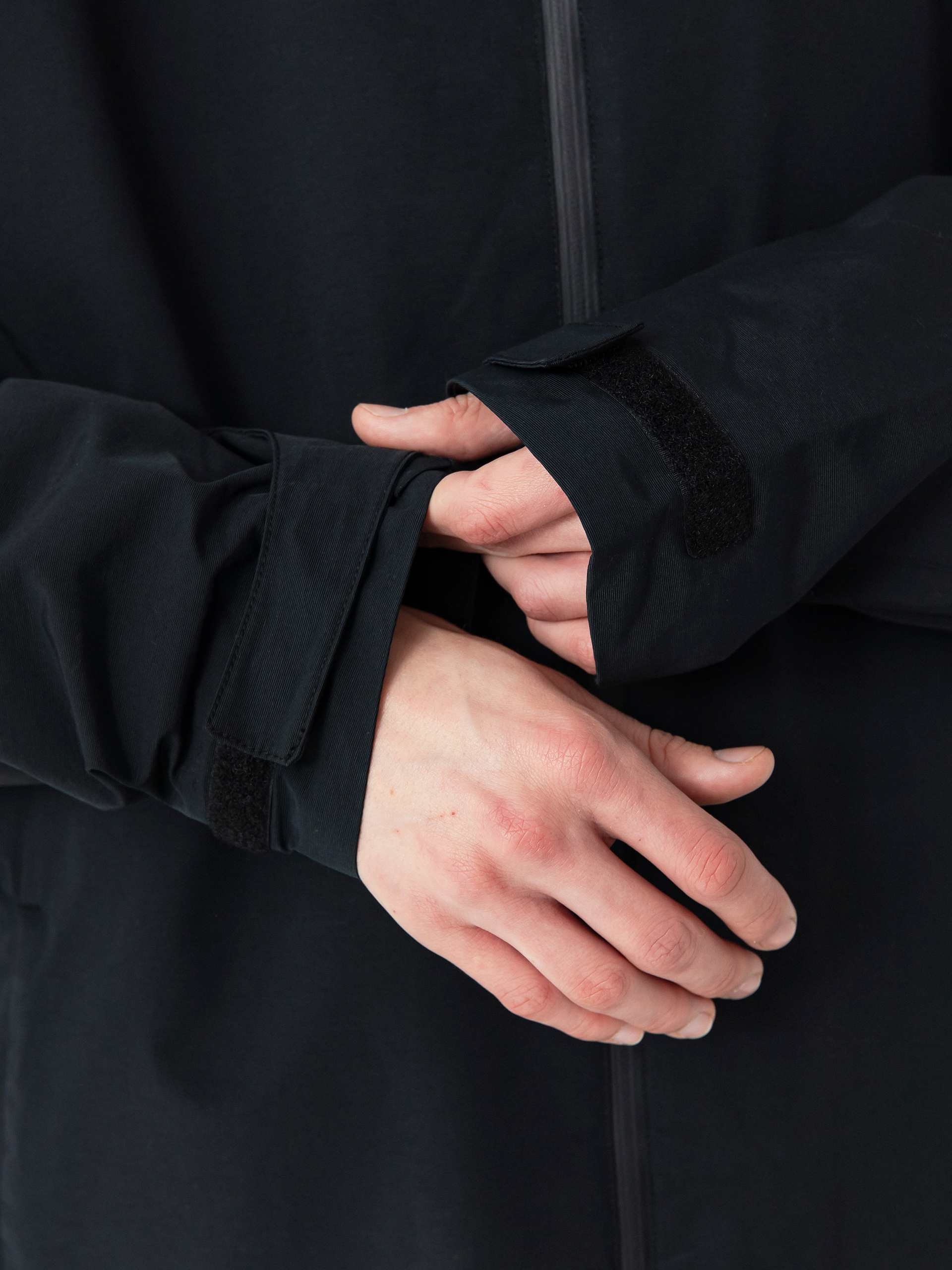 Kurtka Quiksilver Overcast 3K Parka (black)