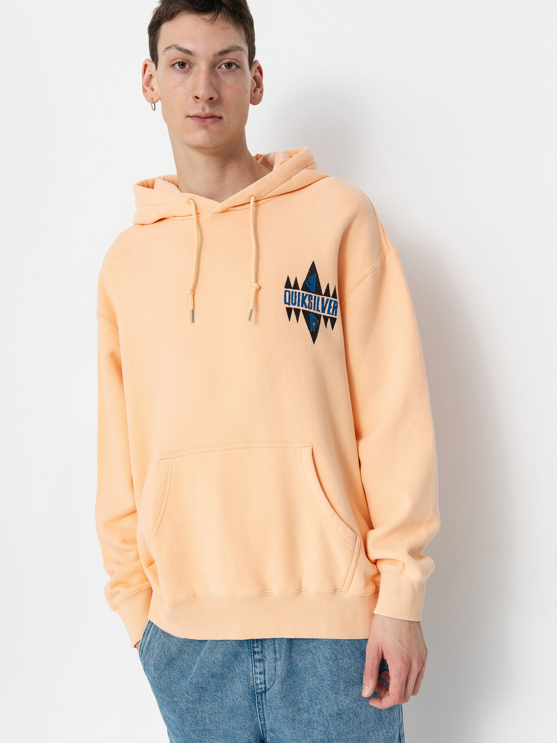 Bluza z kapturem Quiksilver Good Hope Lake HD (peach parfait)