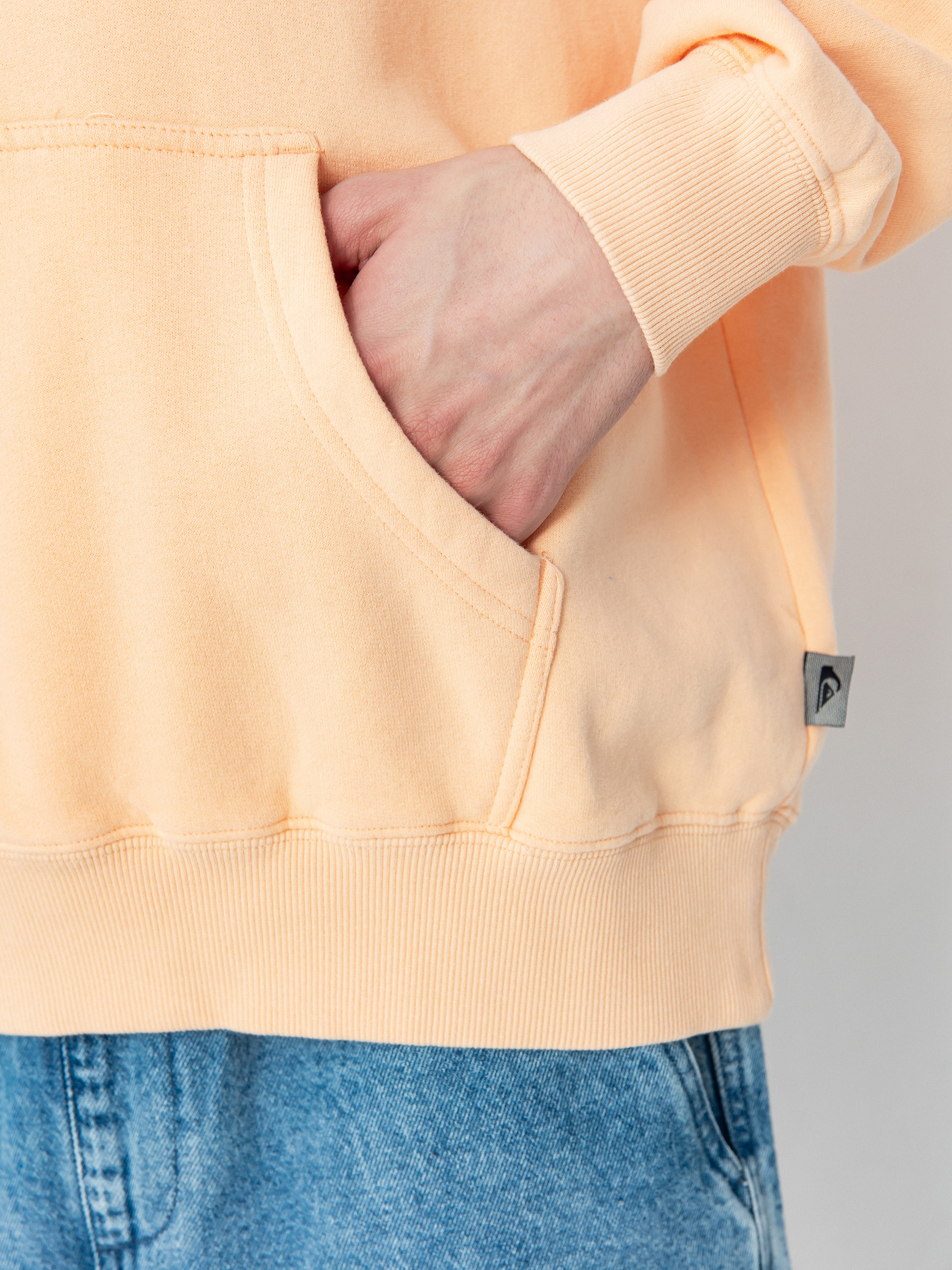 Bluza z kapturem Quiksilver Good Hope Lake HD (peach parfait)