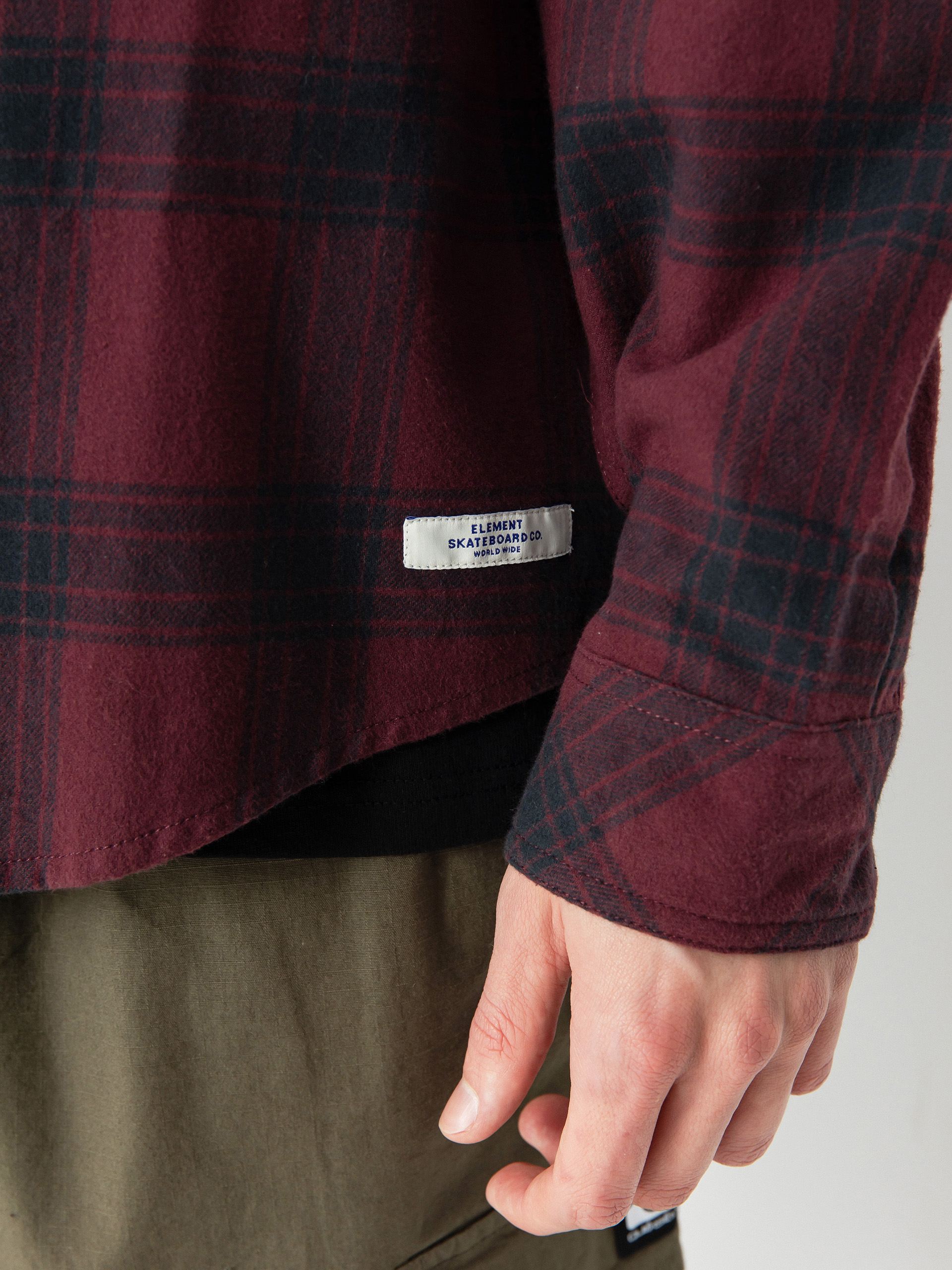 Koszula Element Compass (decadent chocolate plaid)