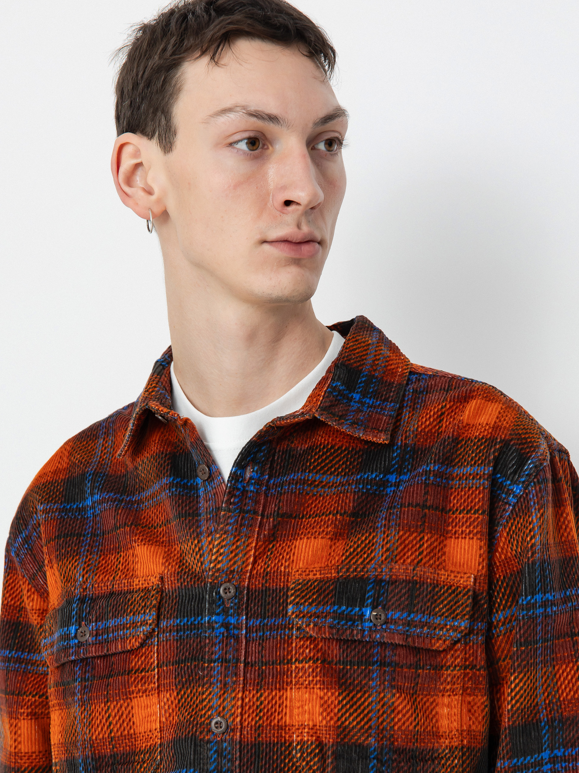 Koszula Quiksilver Venture Overshirt Cord (henna venture os cord)