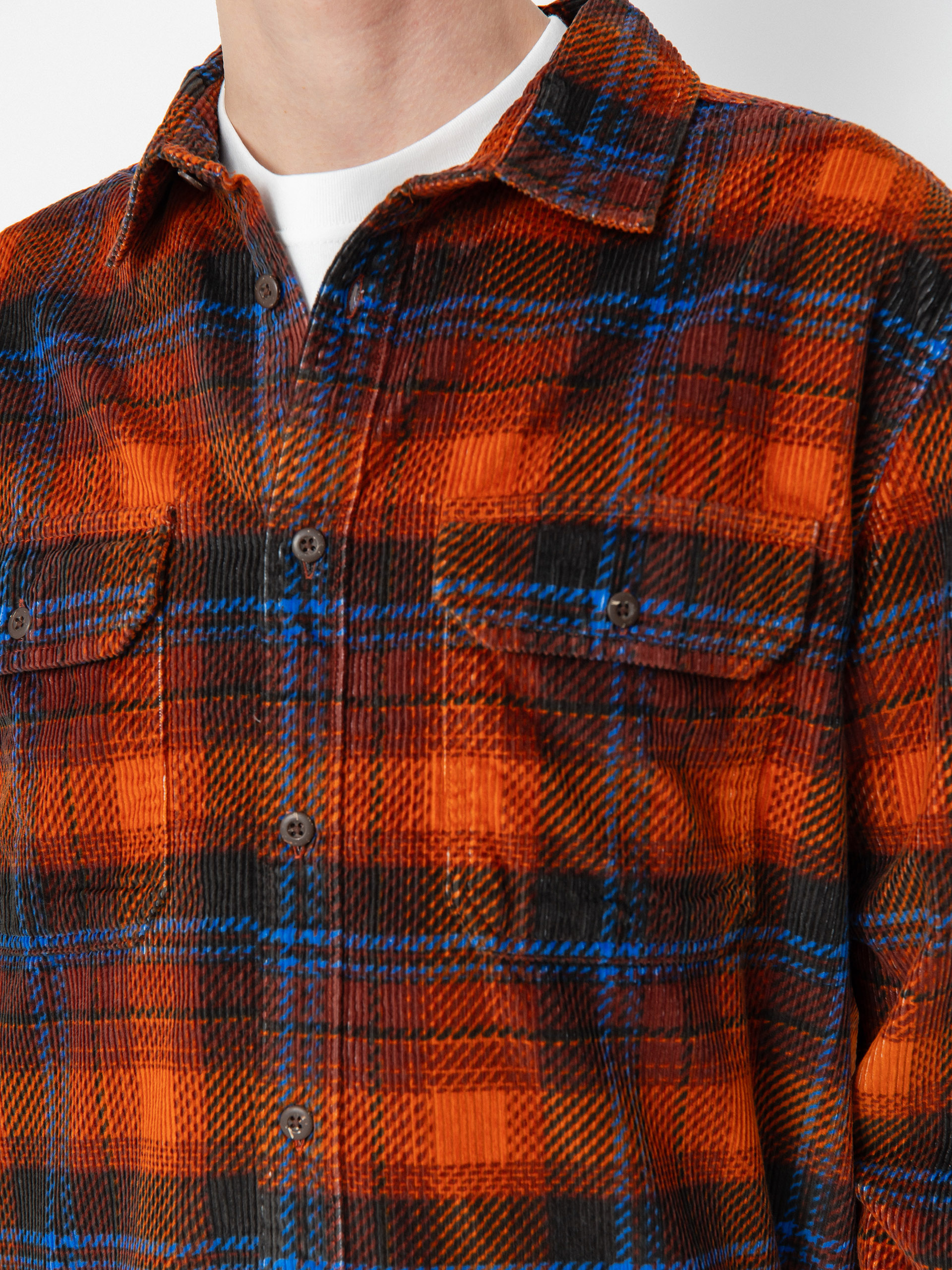 Koszula Quiksilver Venture Overshirt Cord (henna venture os cord)