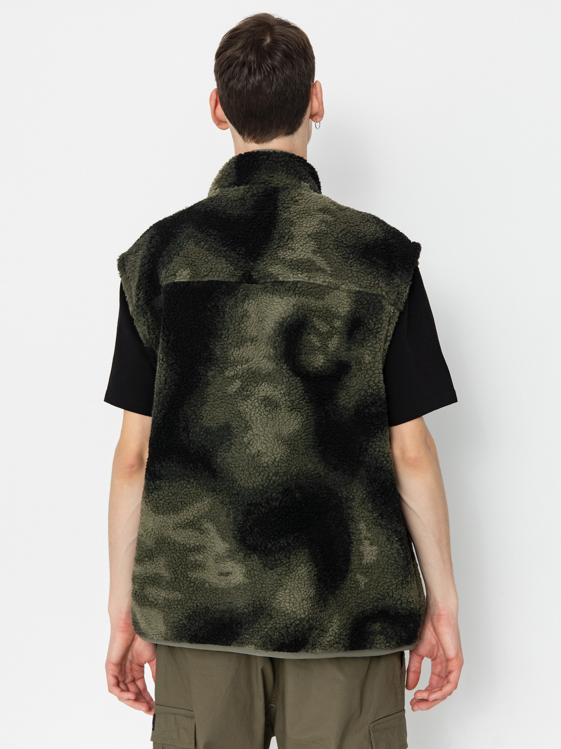 Męski Polar DC Traverse (olive overspray prnt)