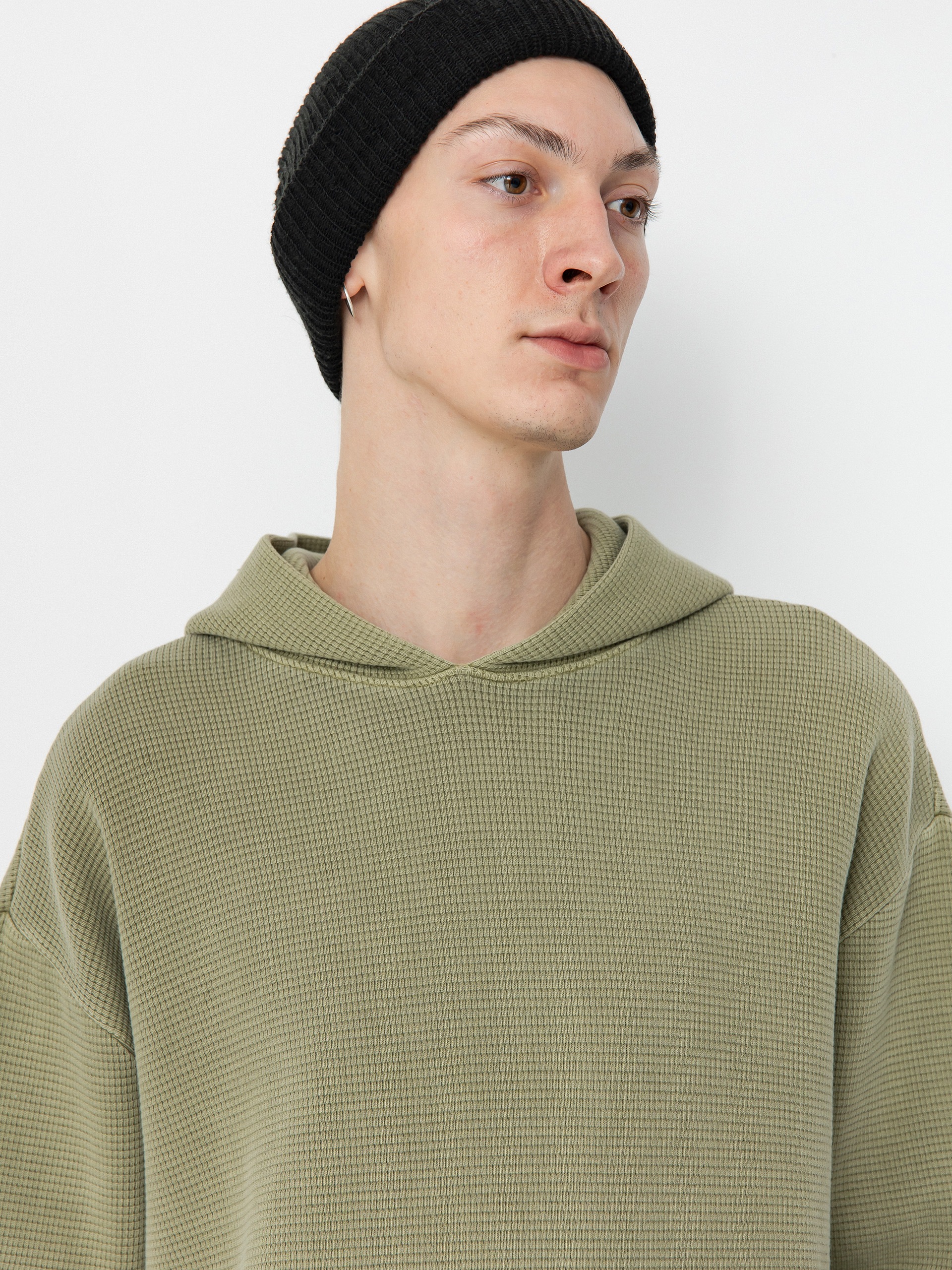 Bluza z kapturem RVCA Dayshift Thermal HD (olive)