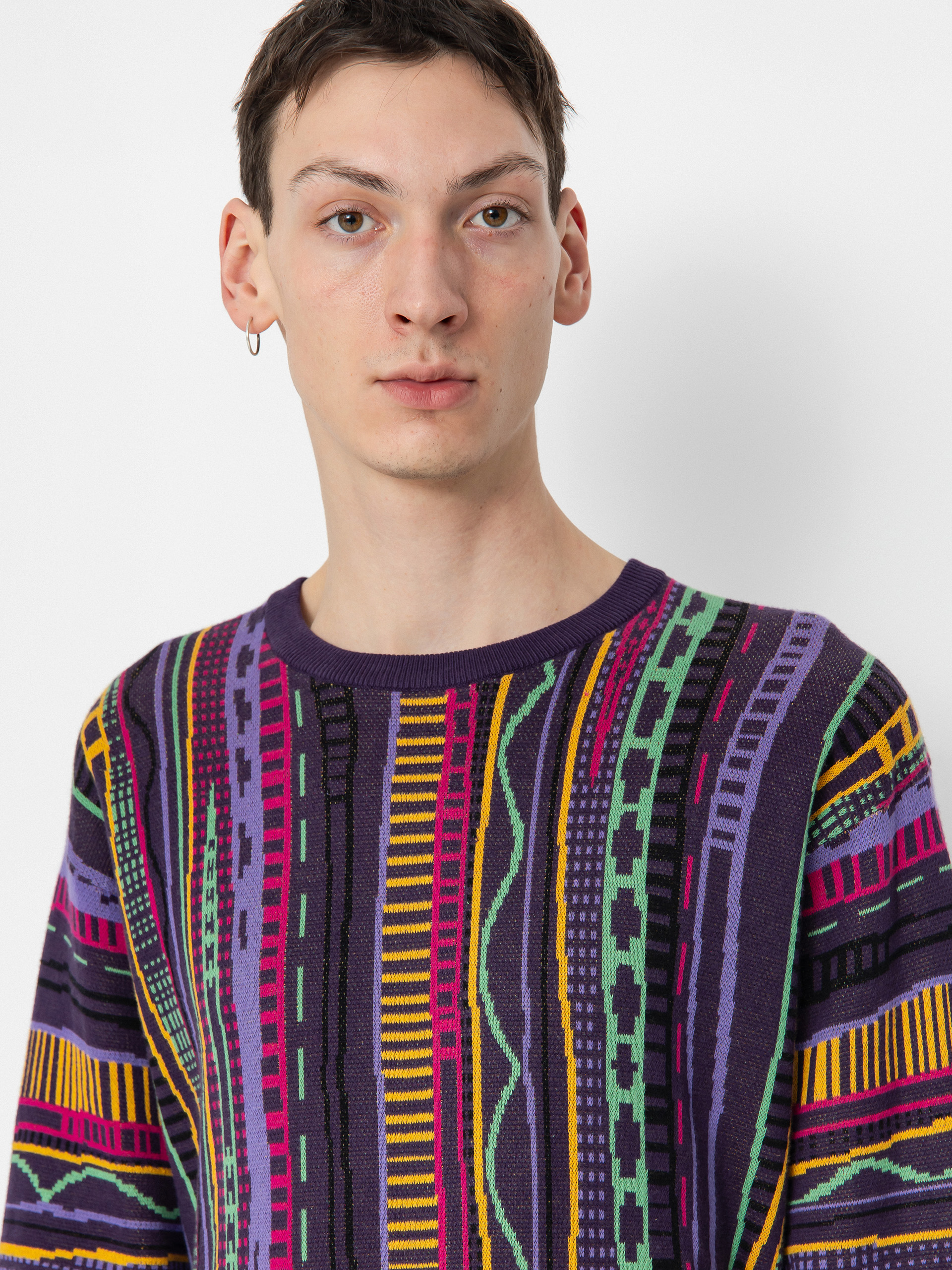 Sweter Iriedaily Theodore Knit (deep purple)