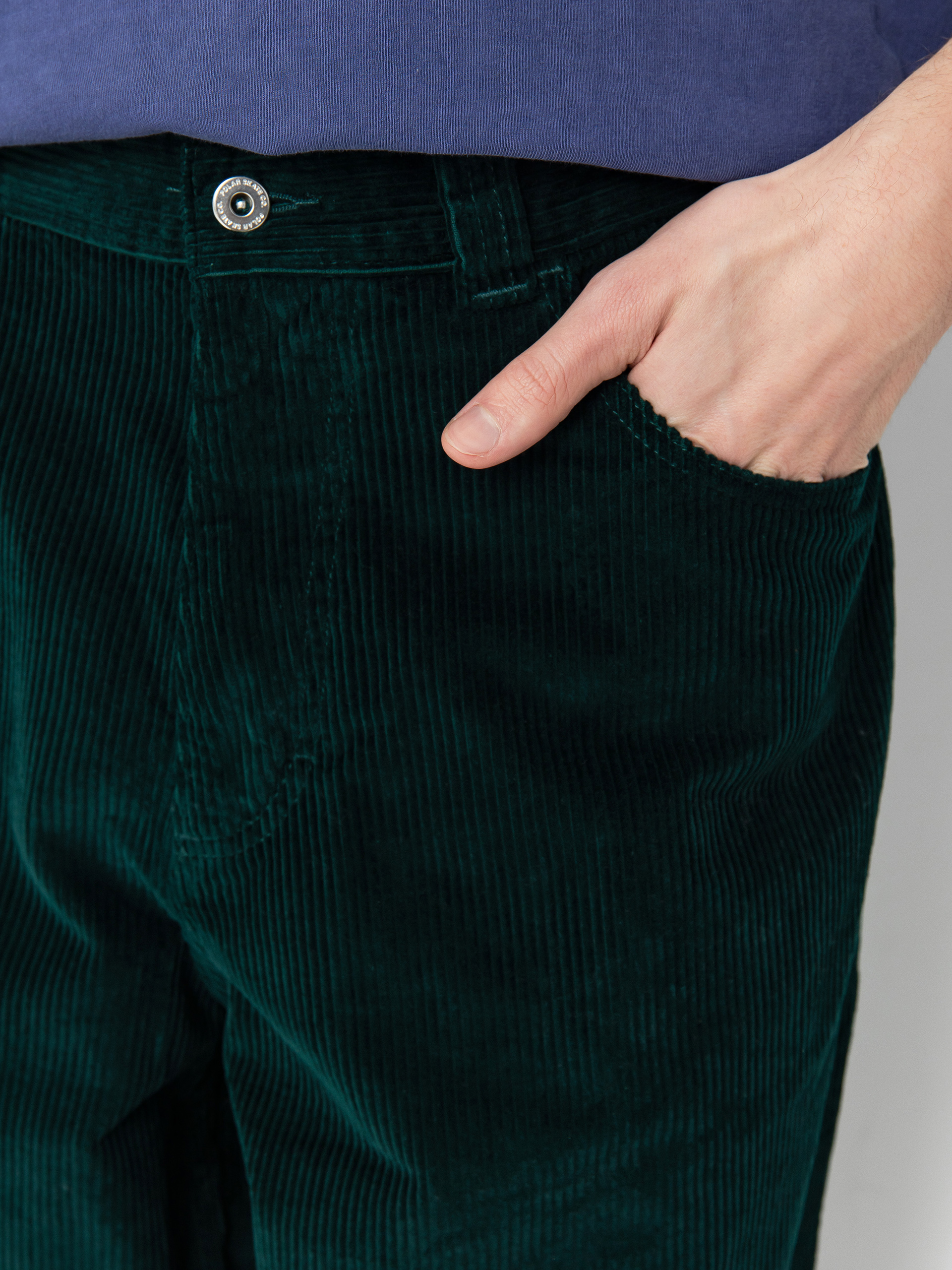 Spodnie Polar Skate Big Boy Cord (dark emerald)