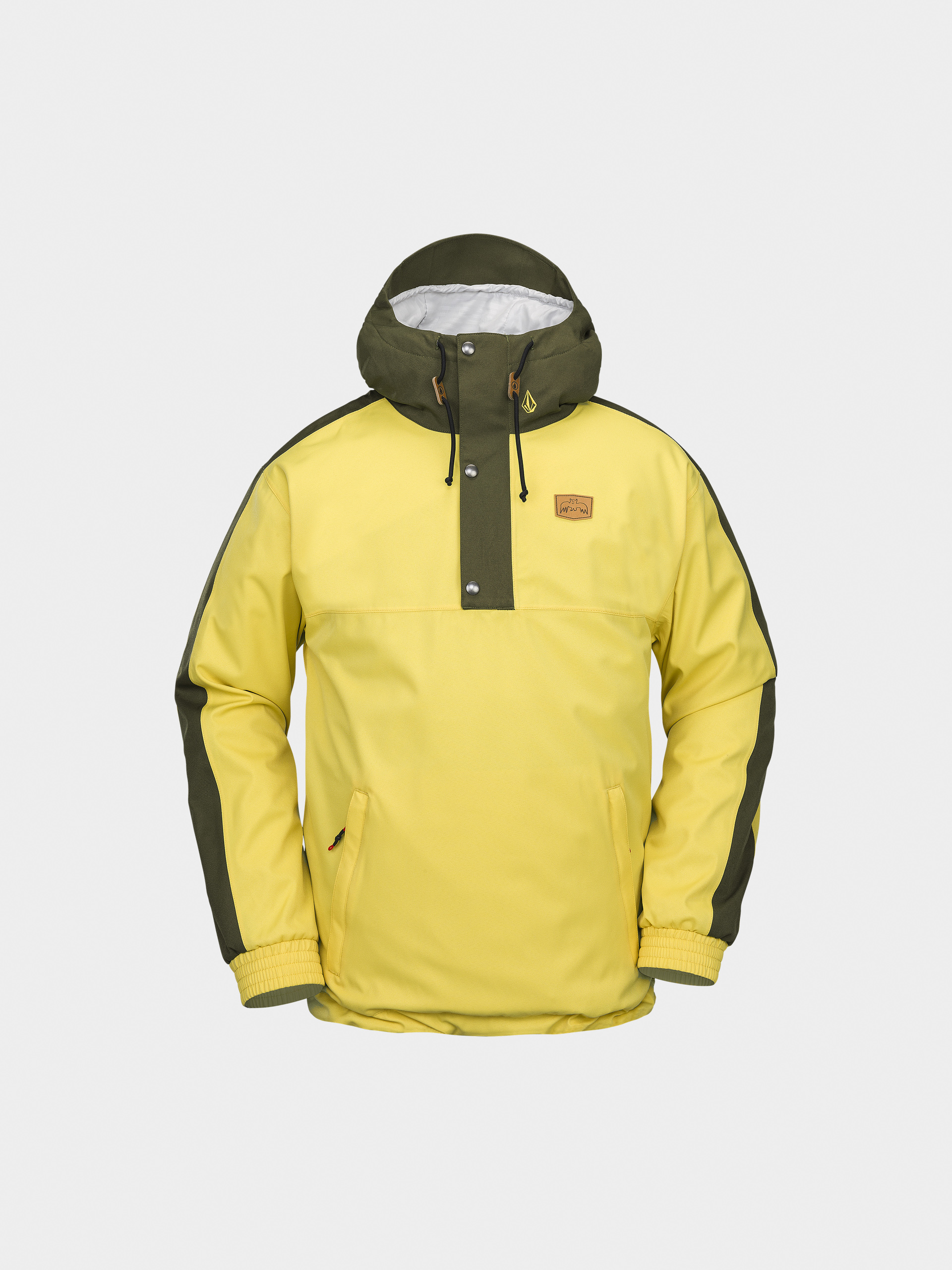 Kurtka snowboardowa Volcom Longo 20K Pullover (dark yellow)