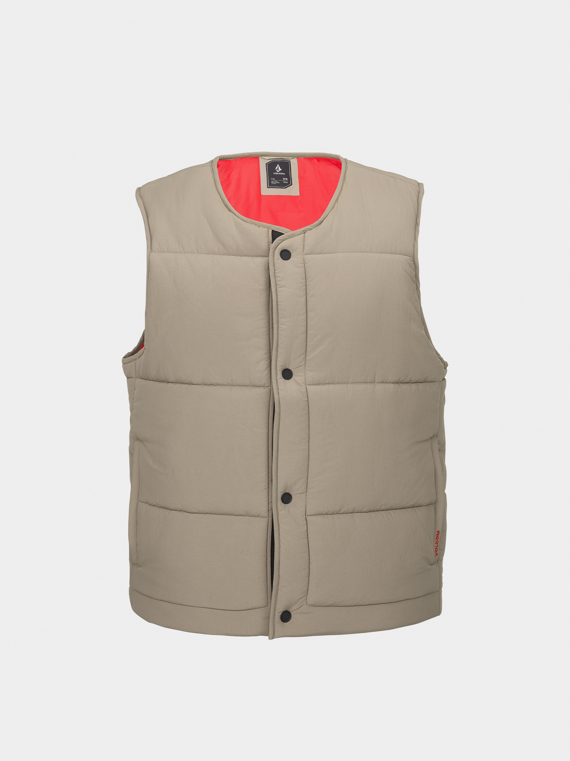 Kamizelka Volcom Layered Up Vest (chestnut brown)