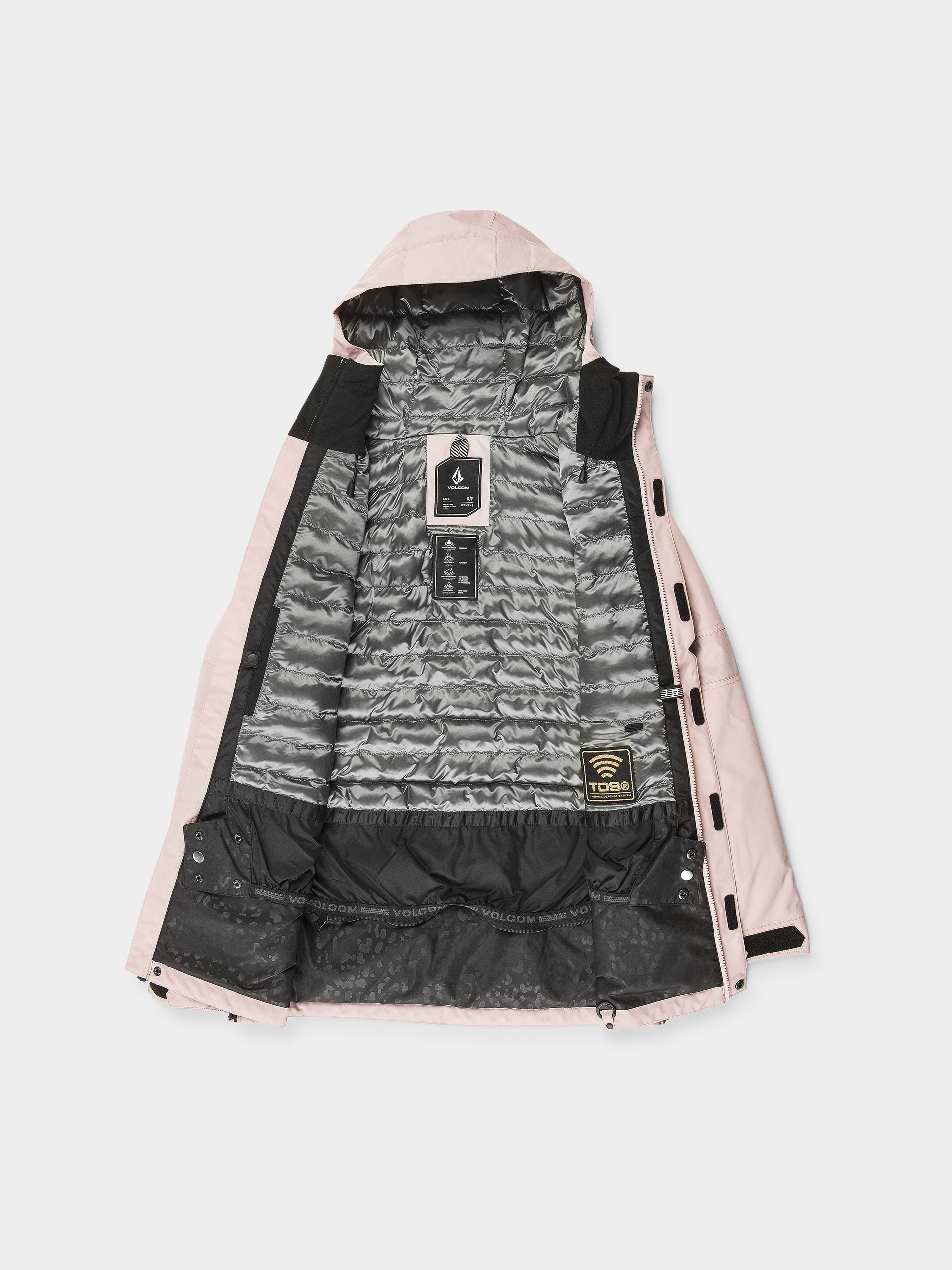 Damska Kurtka snowboardowa Volcom Larx 2L Tds Inf Parka (adobe rose)