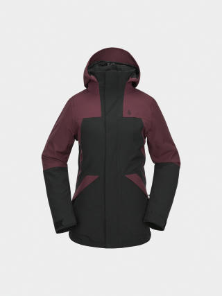 Kurtka snowboardowa Volcom Shelter 3D Stretch Wmn (burgundy)