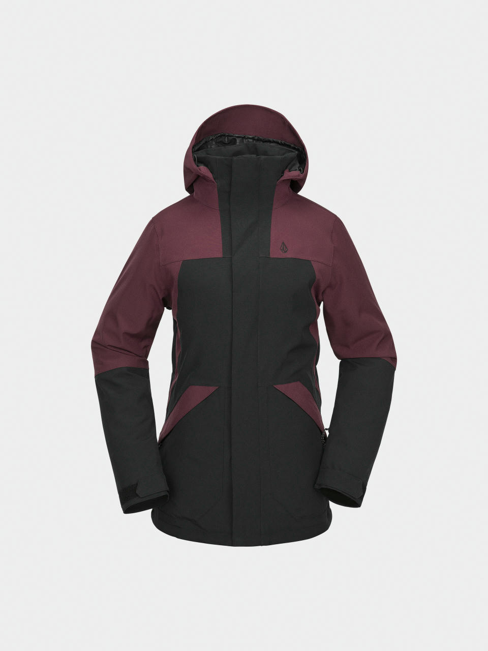 Damska Kurtka snowboardowa Volcom Shelter 3D Stretch (burgundy)