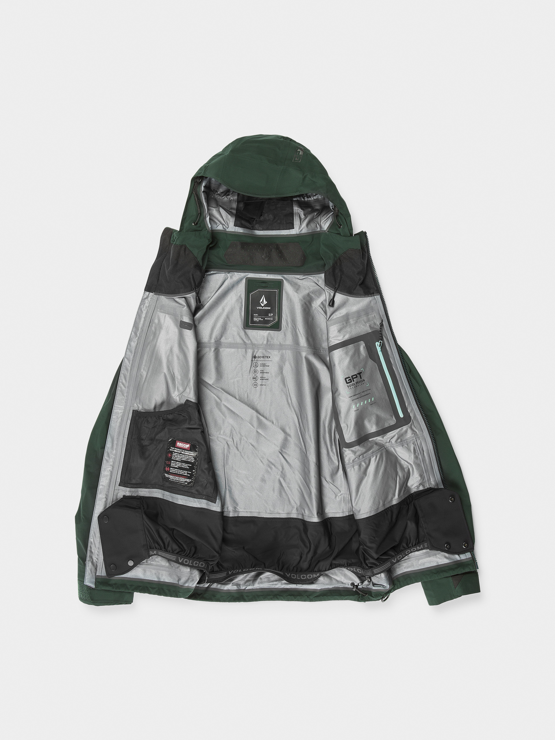 Damska Kurtka snowboardowa Volcom Vs 3L Stretch Gore (scarab)