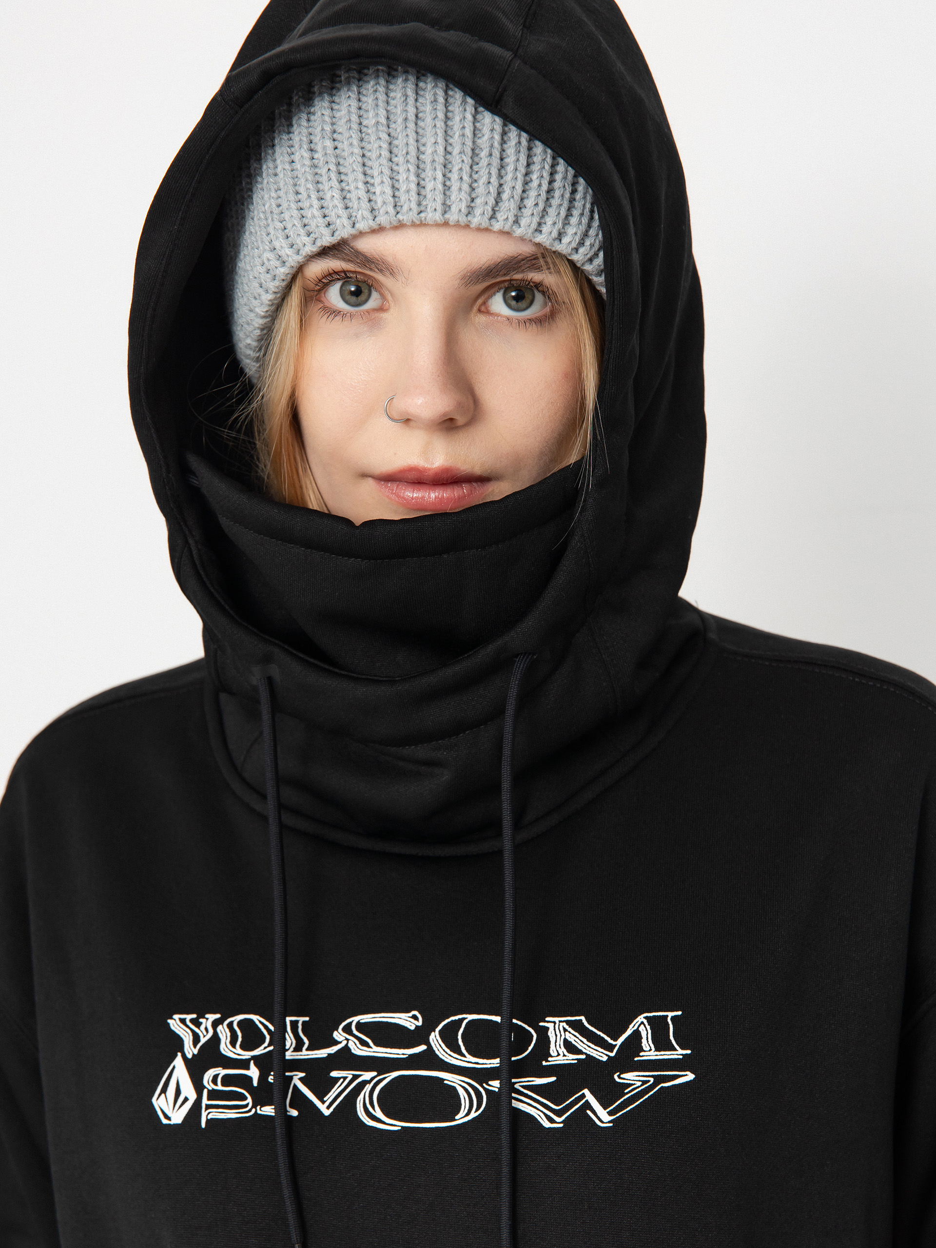 Damska Bluza aktywna Volcom Riding Hydro HD (black)