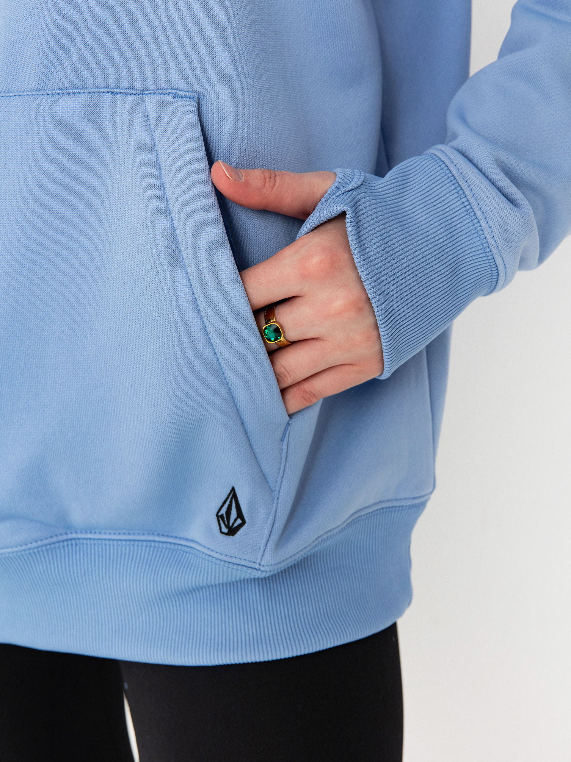 Damska Bluza aktywna Volcom Riding Hydro HD (crystal blue)