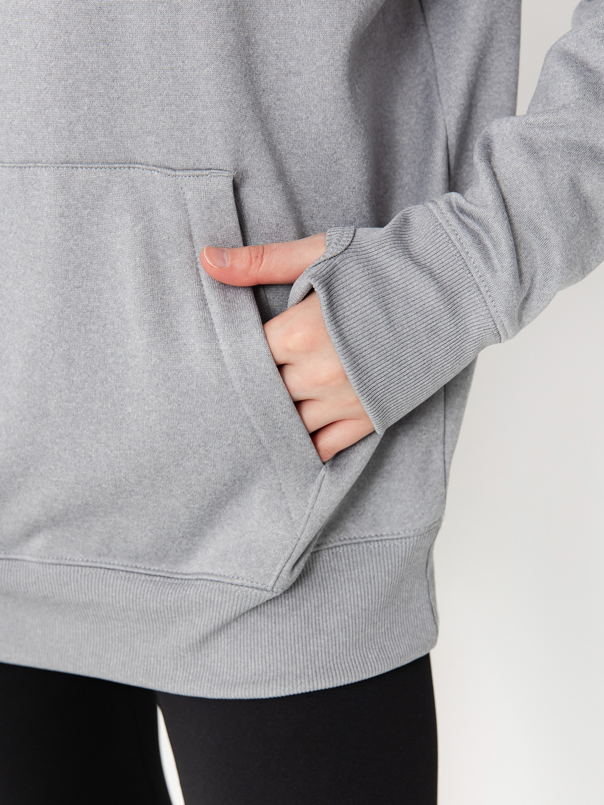 Damska Bluza aktywna Volcom Riding Hydro HD (heather grey)