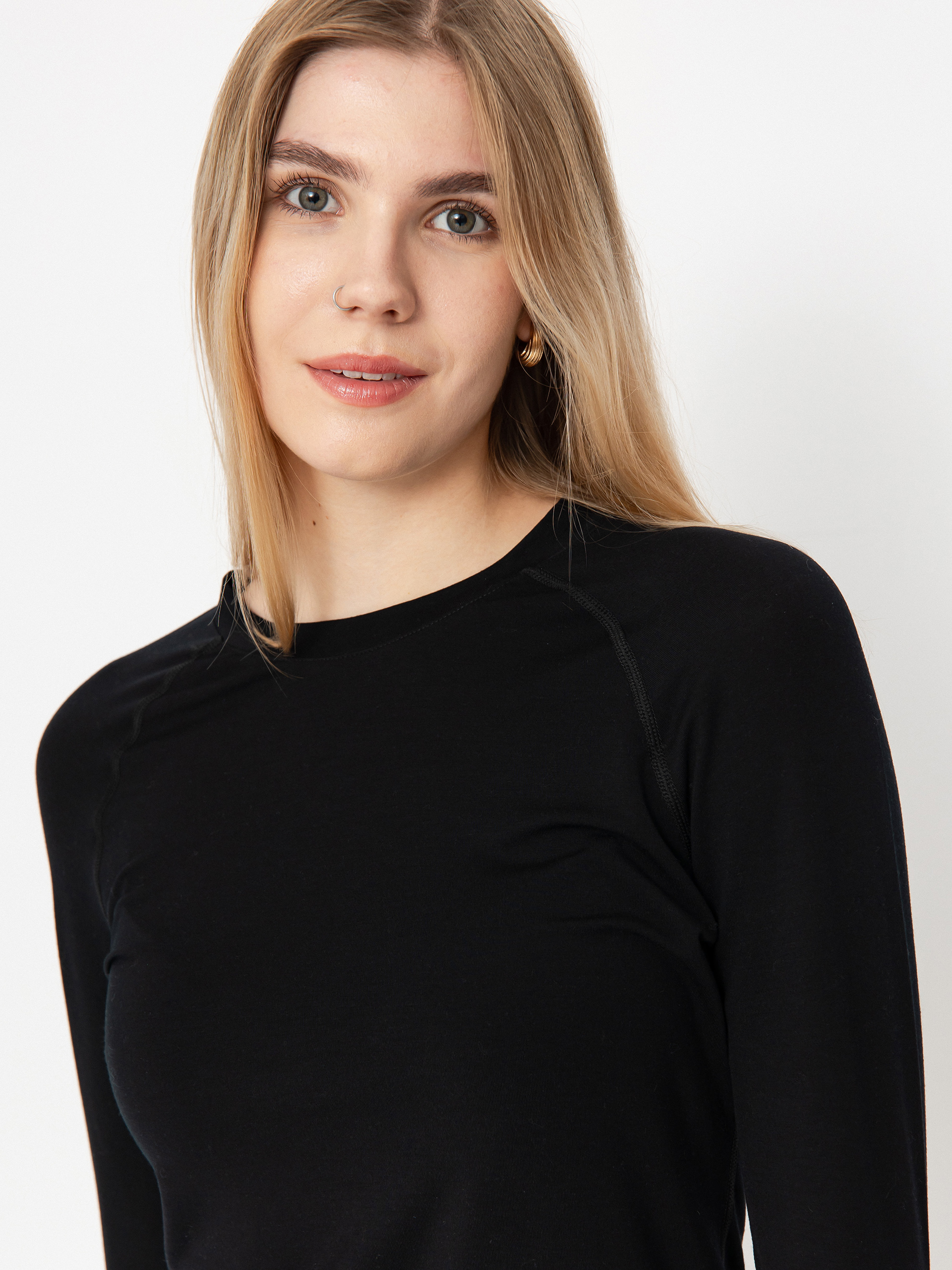 Damski Longsleeve Volcom Merino Blend Crew (black)