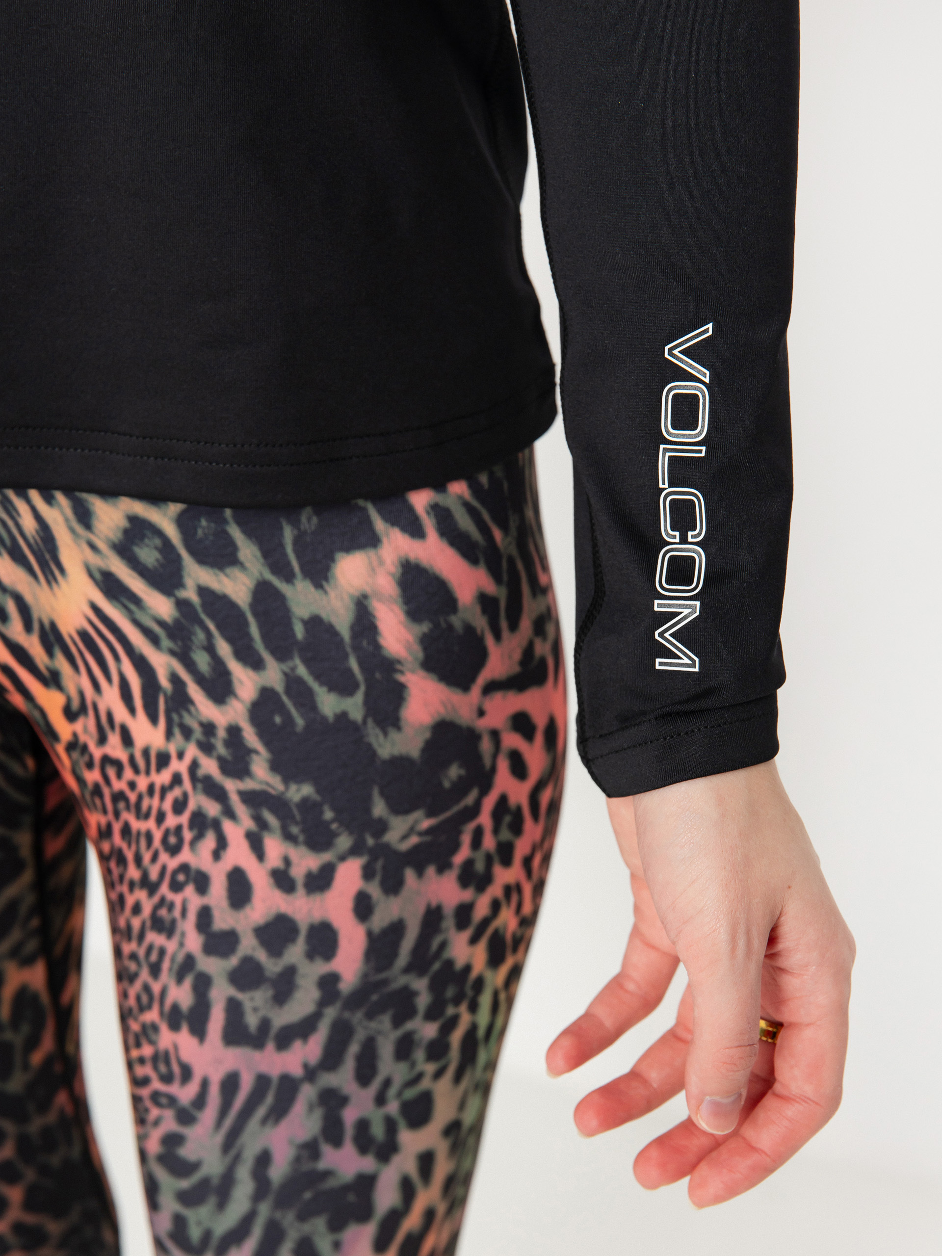 Damski Longsleeve Volcom V Science Crew (black)