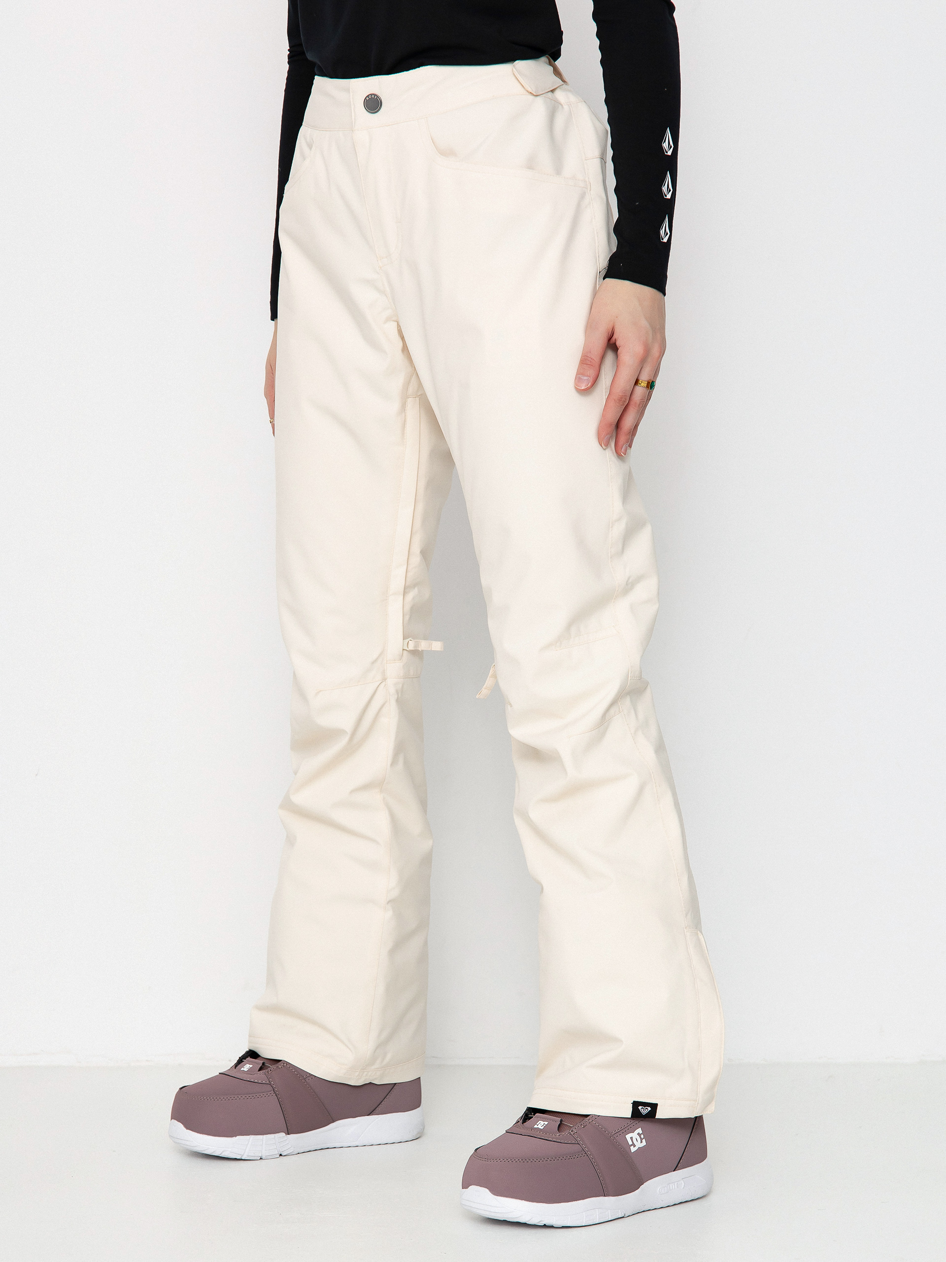 Damskie Spodnie snowboardowe Roxy Backyard (buttercream)