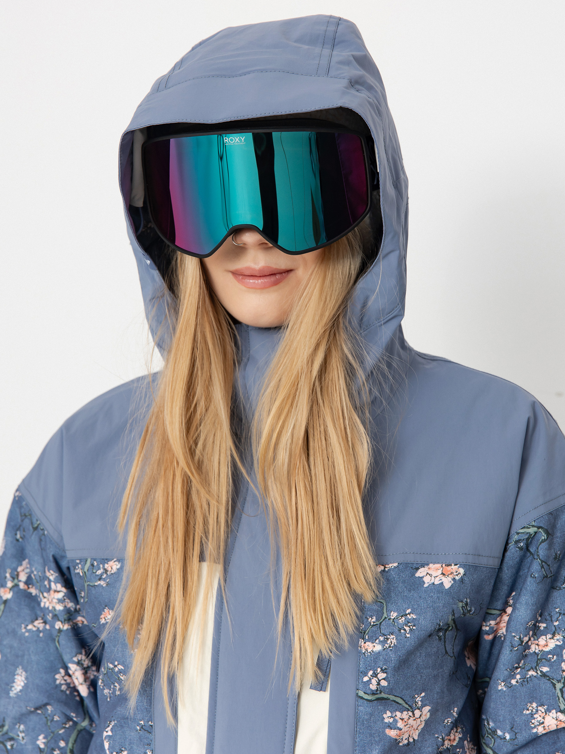 Damska Kurtka snowboardowa Roxy Chloe Kim Parka (chloe blossom)