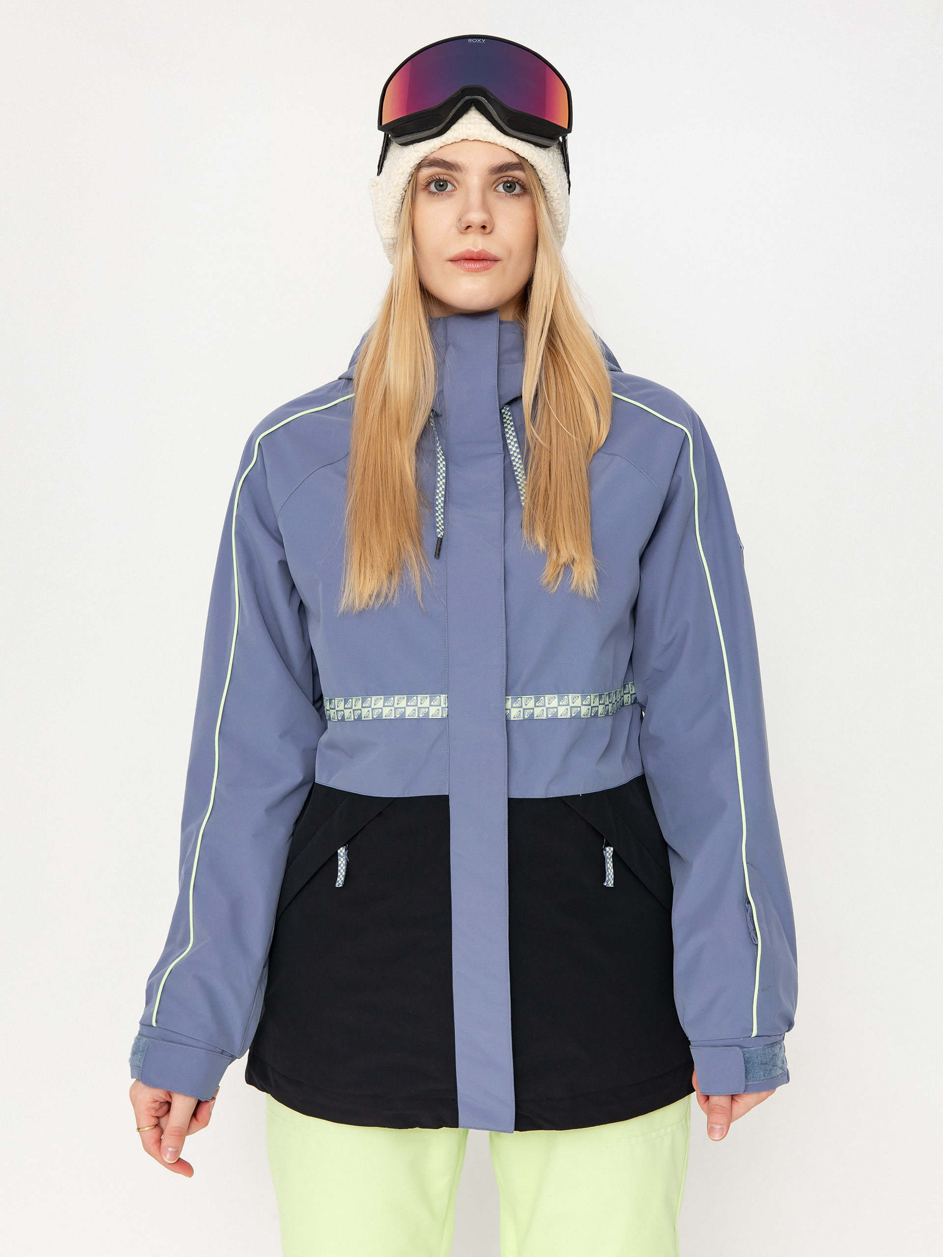 Kurtka snowboardowa Roxy Highridge Hoodie Wmn (wild wind)