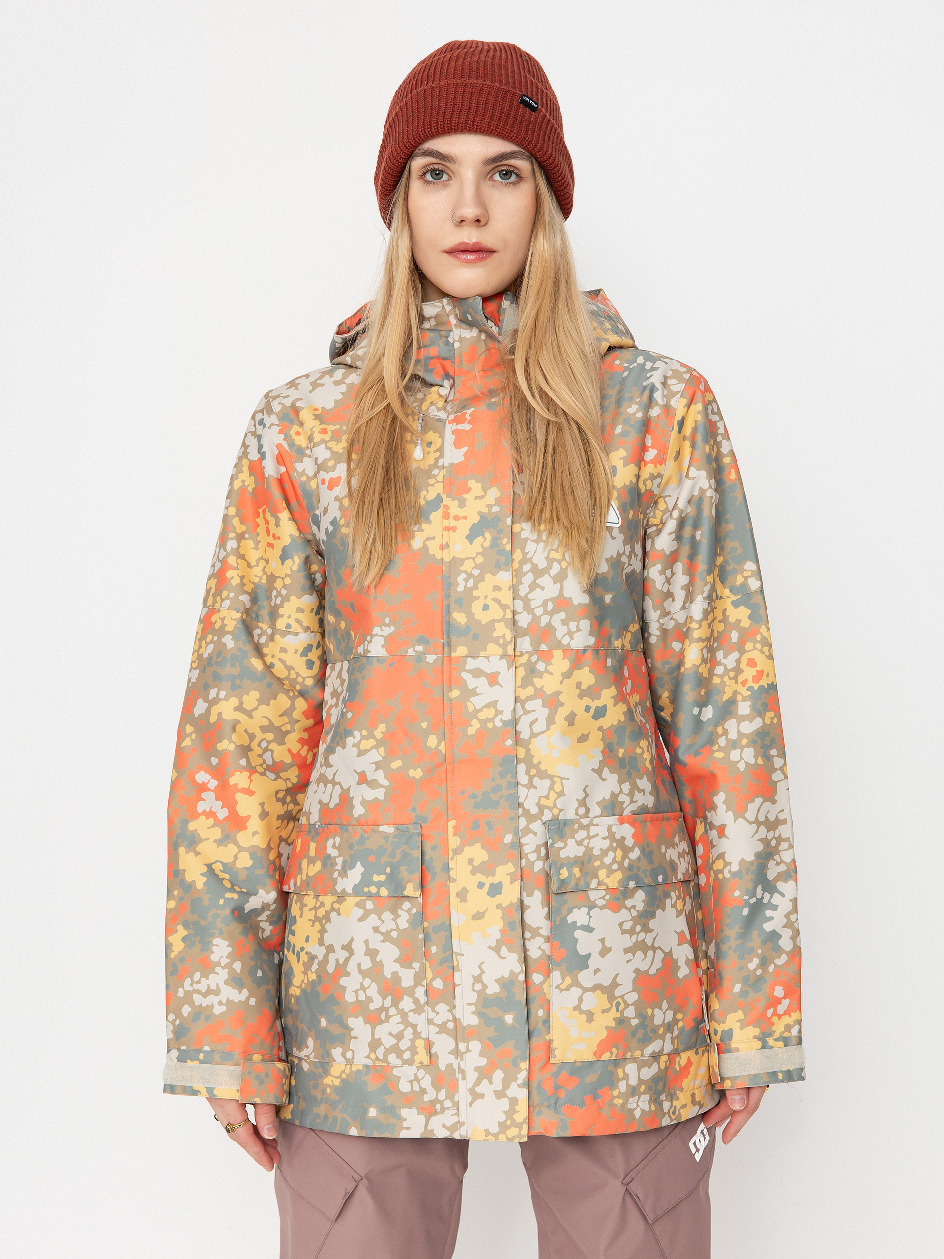 Kurtka snowboardowa DC Cruiser Wmn (fractal coral)