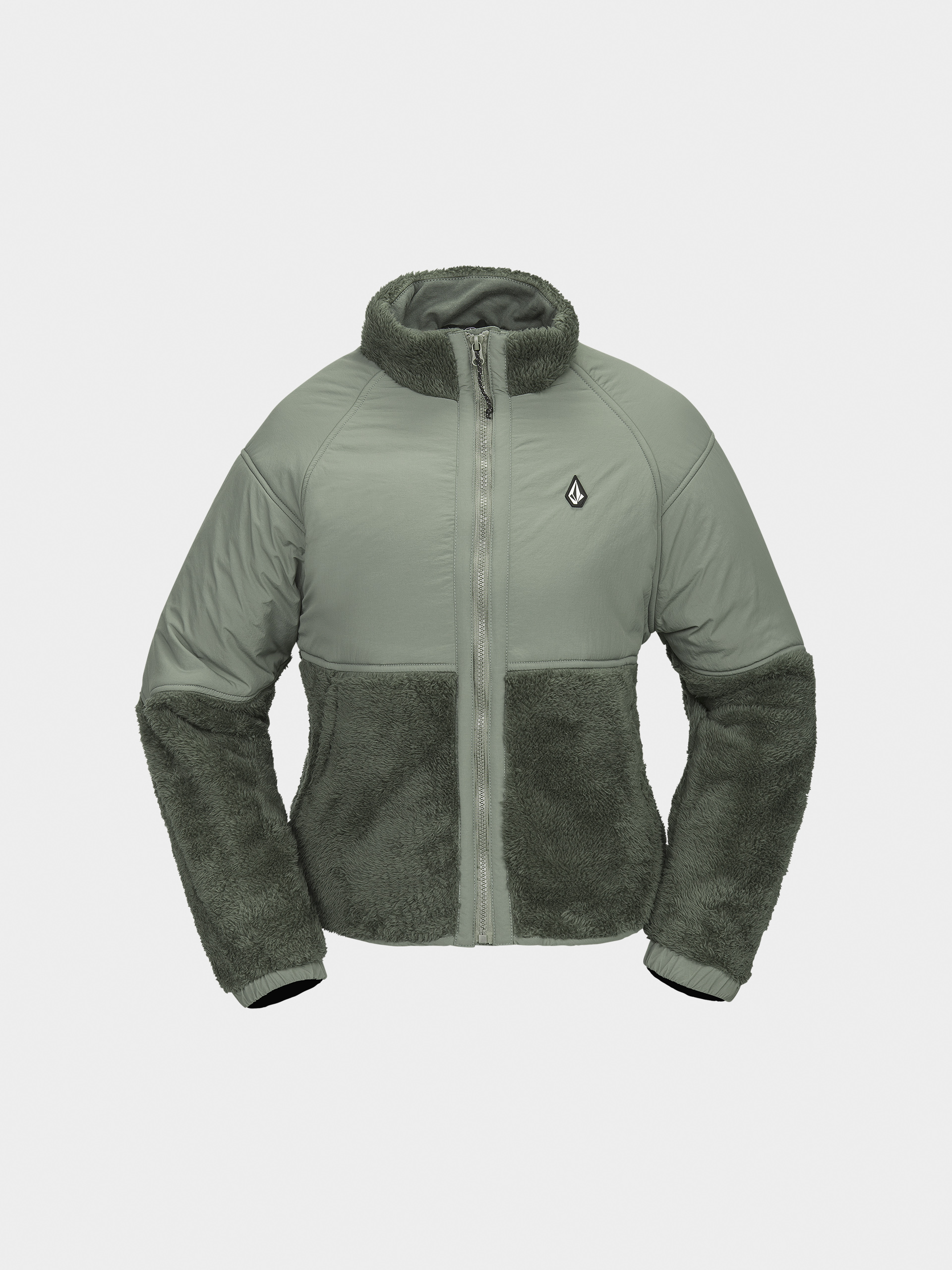 Damska Kurtka snowboardowa Volcom Daphne Full Zip (lichen green)