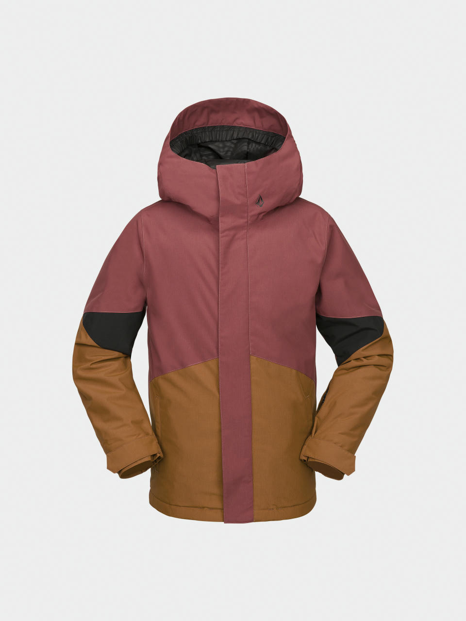 Kurtka snowboardowa Volcom Vernon Ins JR (redwood)