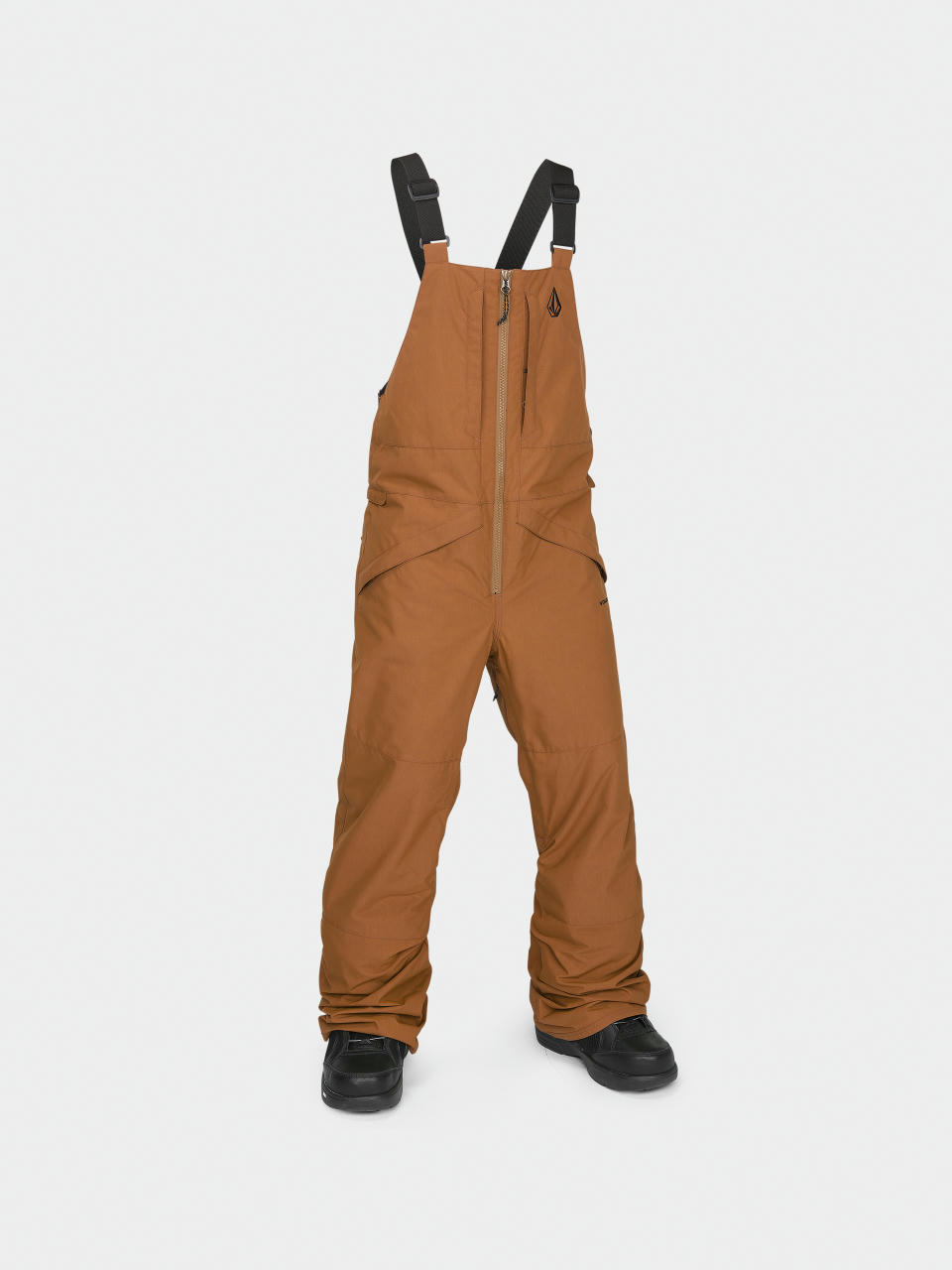 Spodnie snowboardowe Volcom Barkley Ins Bib Overall JR (caramel)