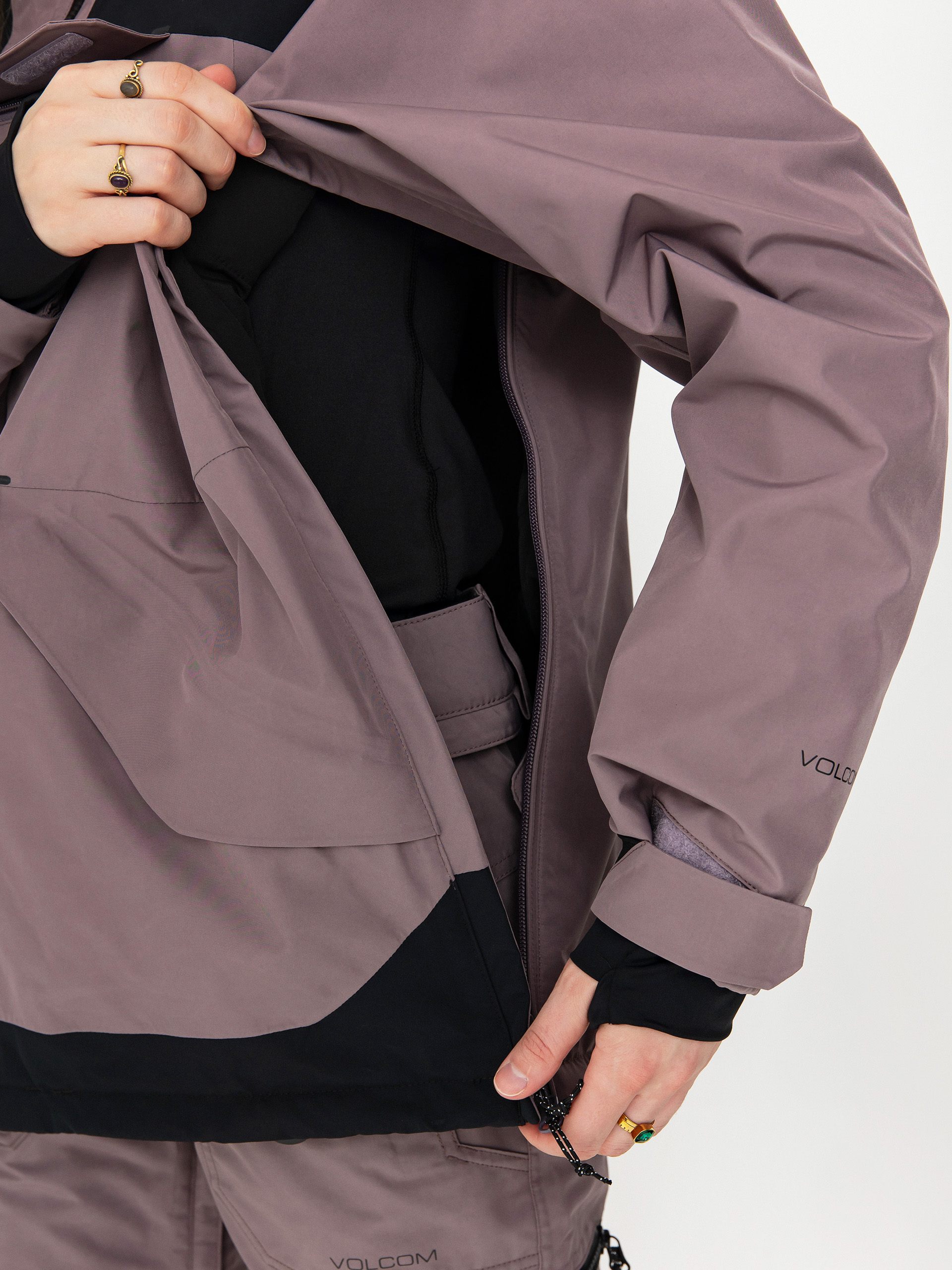 Damska Kurtka snowboardowa Volcom Fern Ins Gore Pullover (dusty lavender)