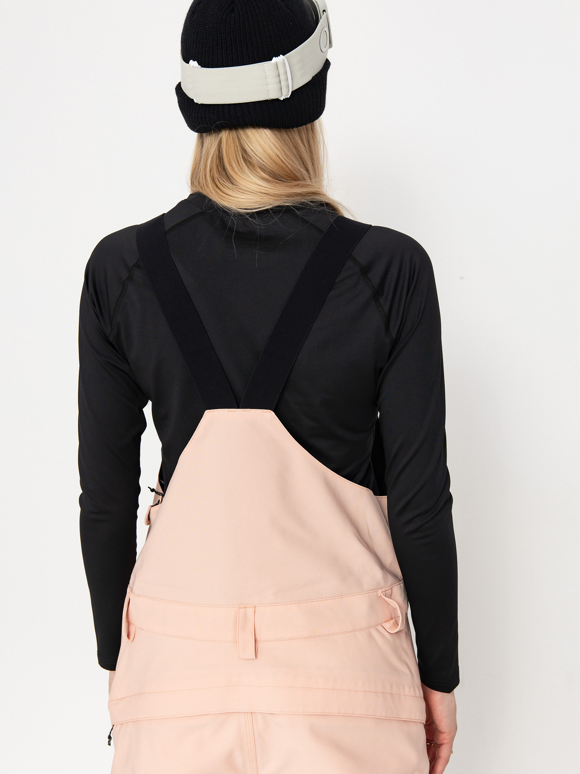 Damskie Spodnie snowboardowe Volcom Creston 3D Stretch Bib Overall (coral haze)