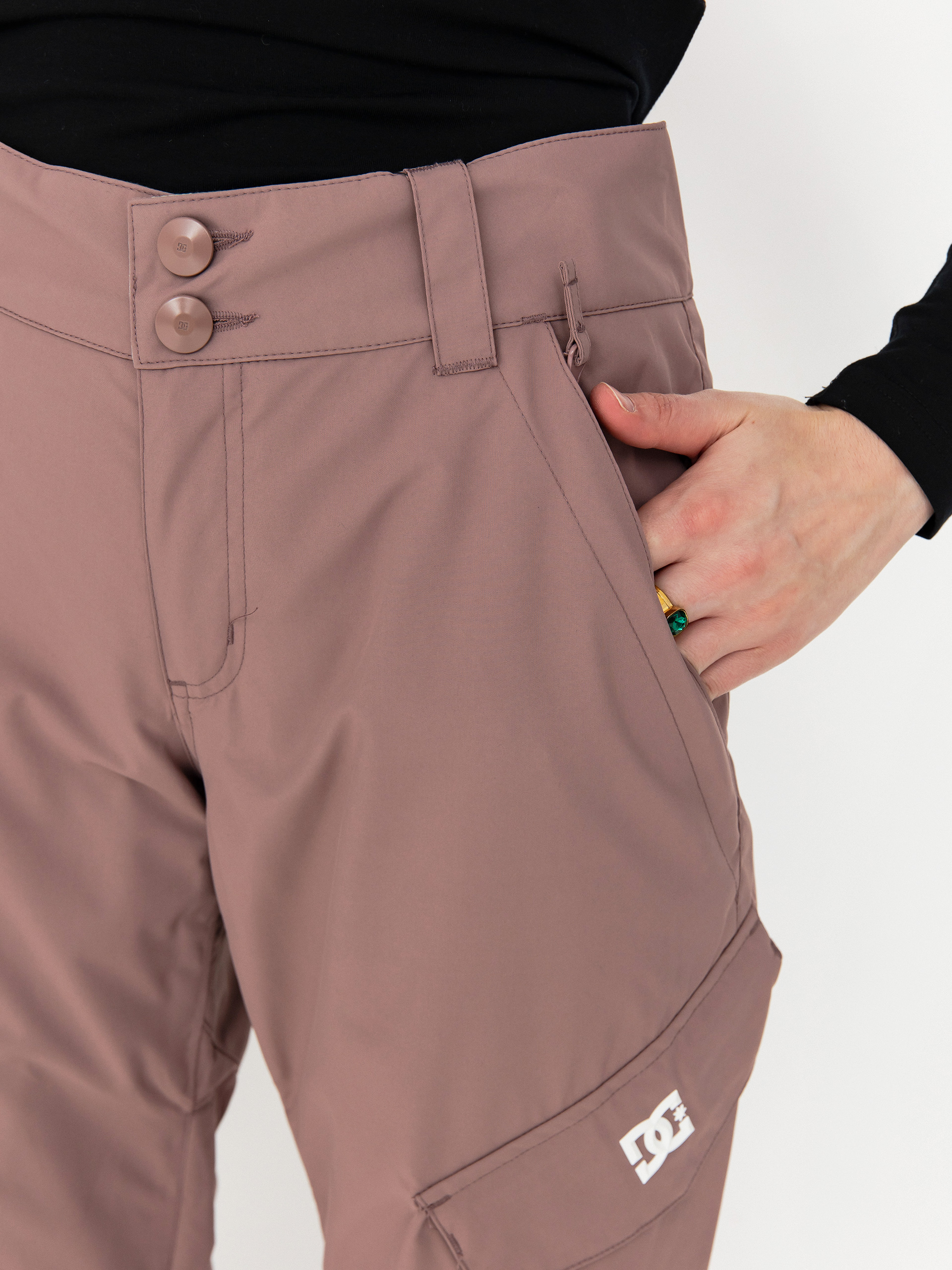 Damskie Spodnie snowboardowe DC Nonchalant (twilight mauve)