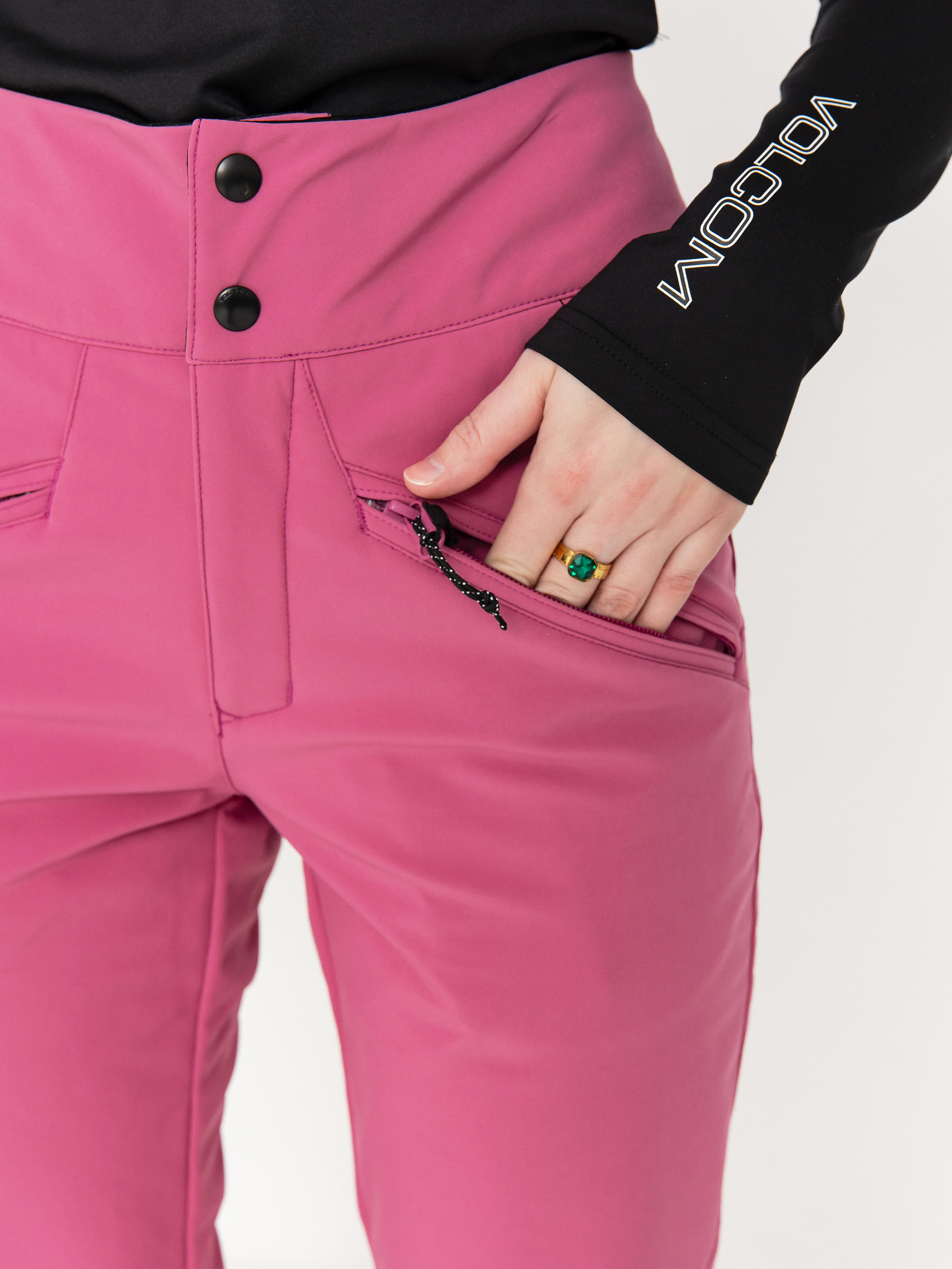 Damskie Spodnie snowboardowe Volcom Battle Stretch (blurred violet)