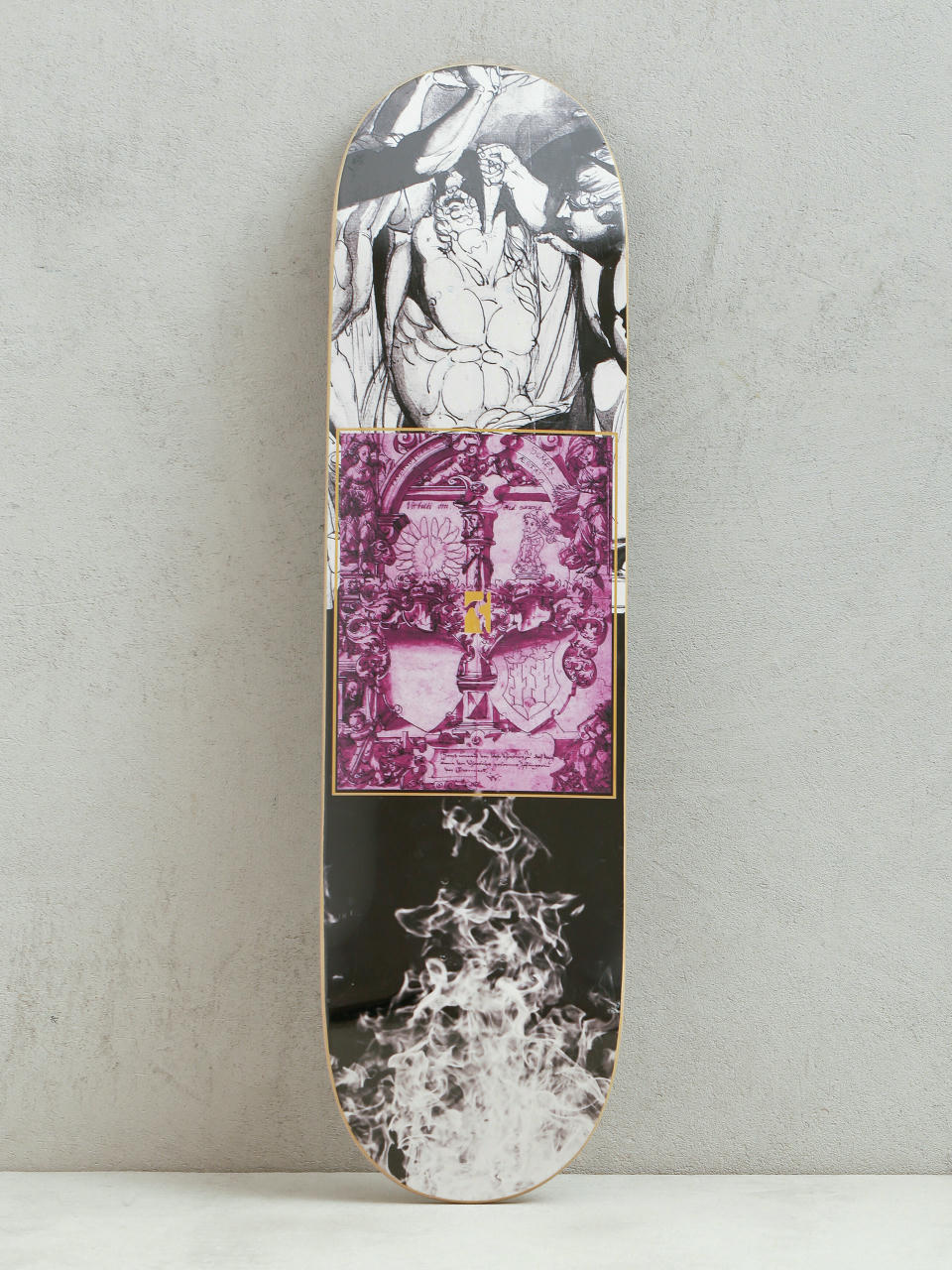 Deck Poetic Collective Purple Square (black/purple/yellow)