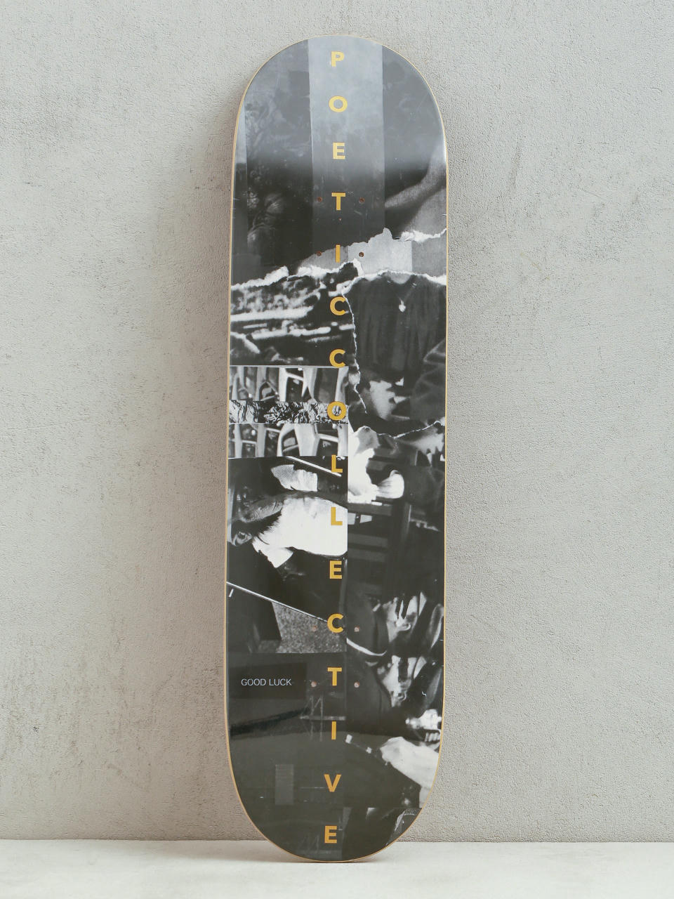 Deck Poetic Collective Good Luck (black/yellow)