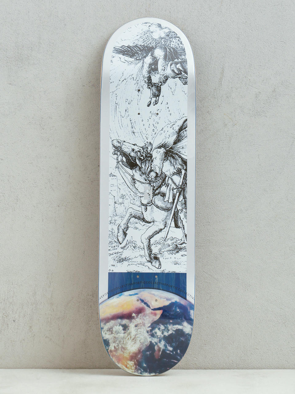 Deck Poetic Collective Earth Board (silver/blue)