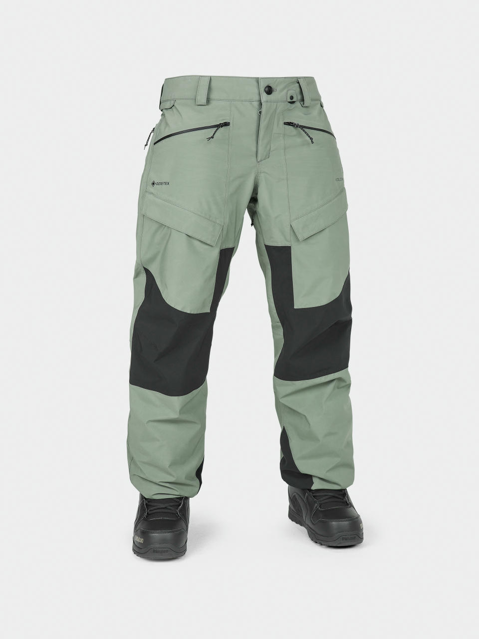 Damskie Spodnie snowboardowe Volcom V.Co At Stretch Gore Tex (lichen green)