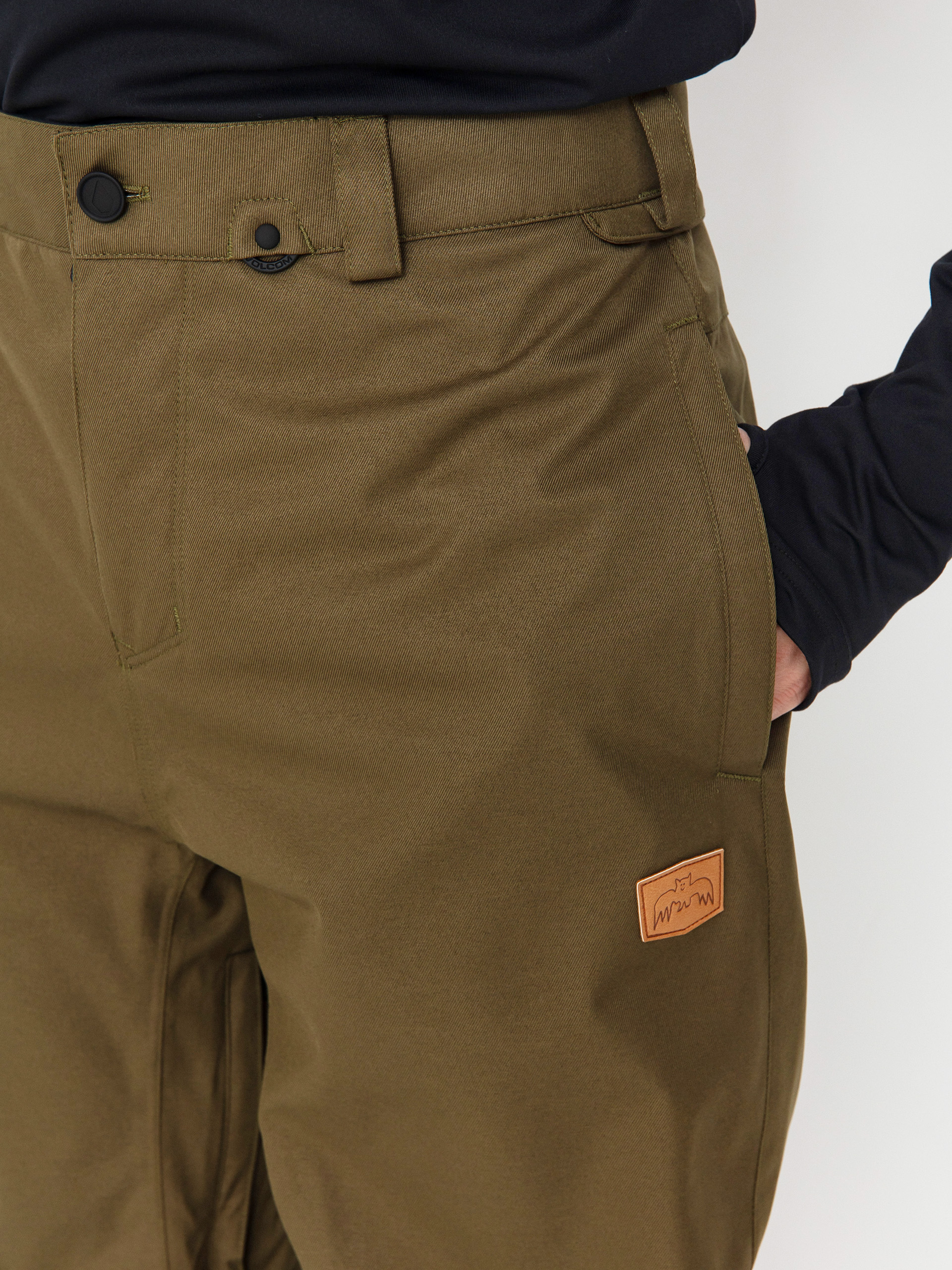 Męskie Spodnie snowboardowe Volcom Arthur 20K (ivy)