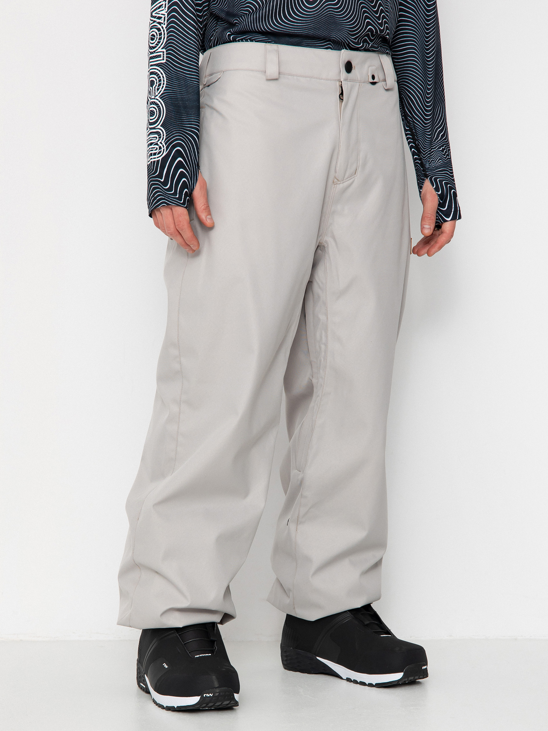 Męskie Spodnie snowboardowe Volcom Arthur 20K (stone)