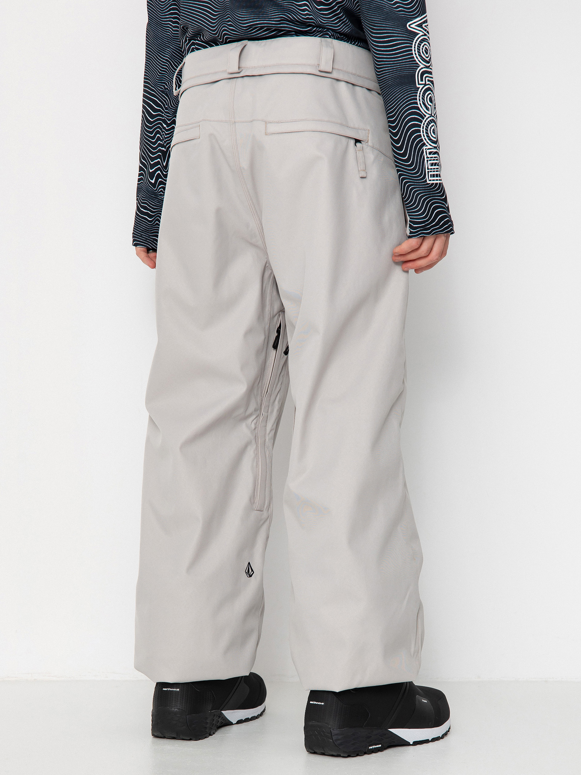 Męskie Spodnie snowboardowe Volcom Arthur 20K (stone)